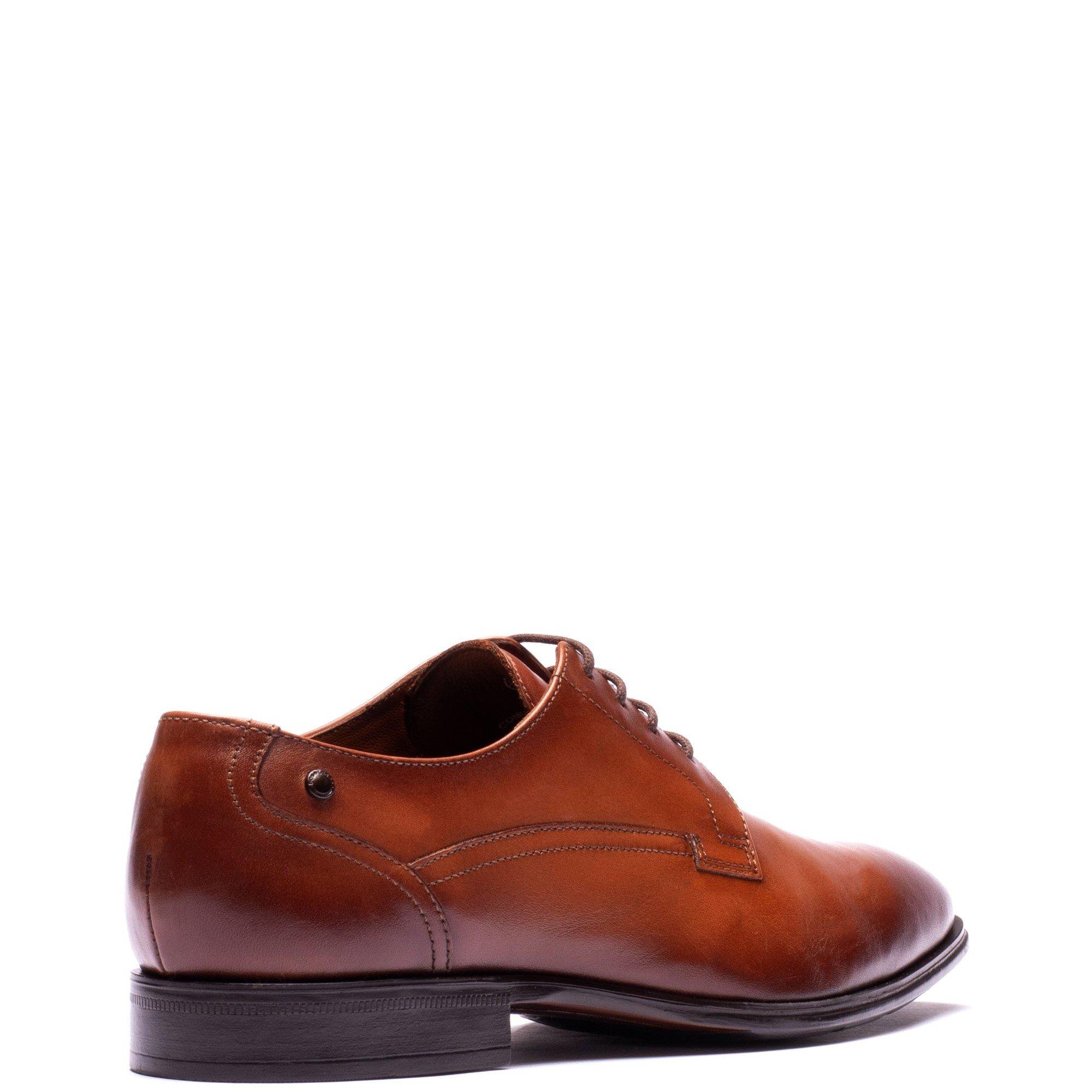 Tan - Base London - VANCE LACE UP SHOE - 3