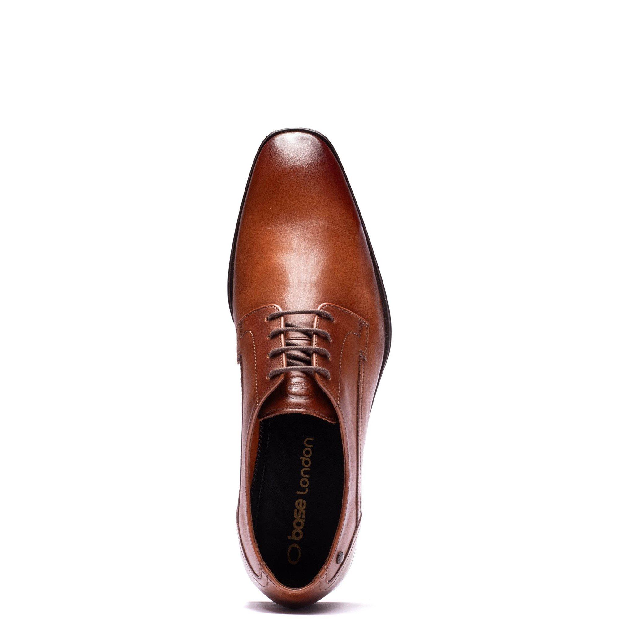 Tan - Base London - VANCE LACE UP SHOE - 4