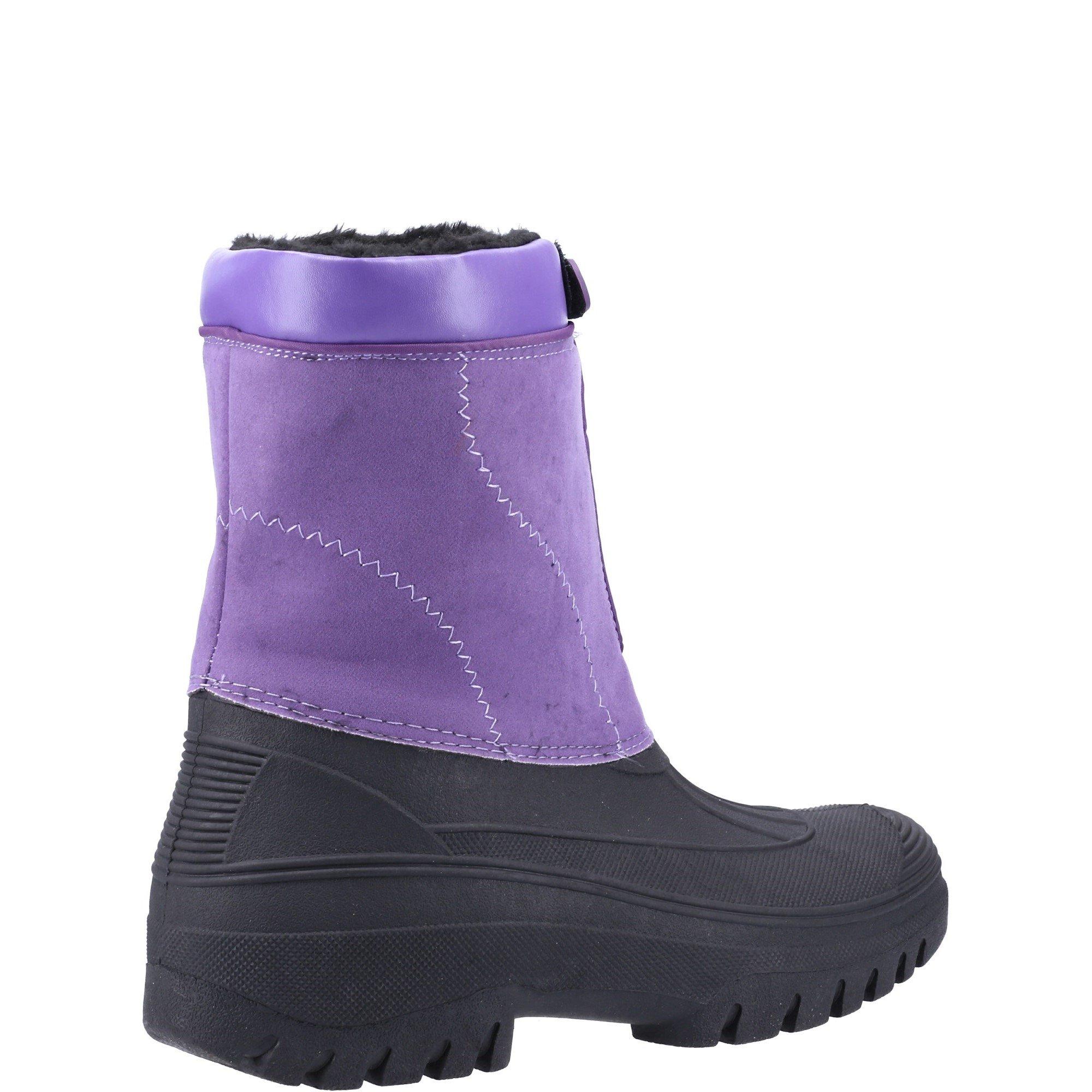 Purple - Cotswold - Venture Waterproof Winter Boot - 3