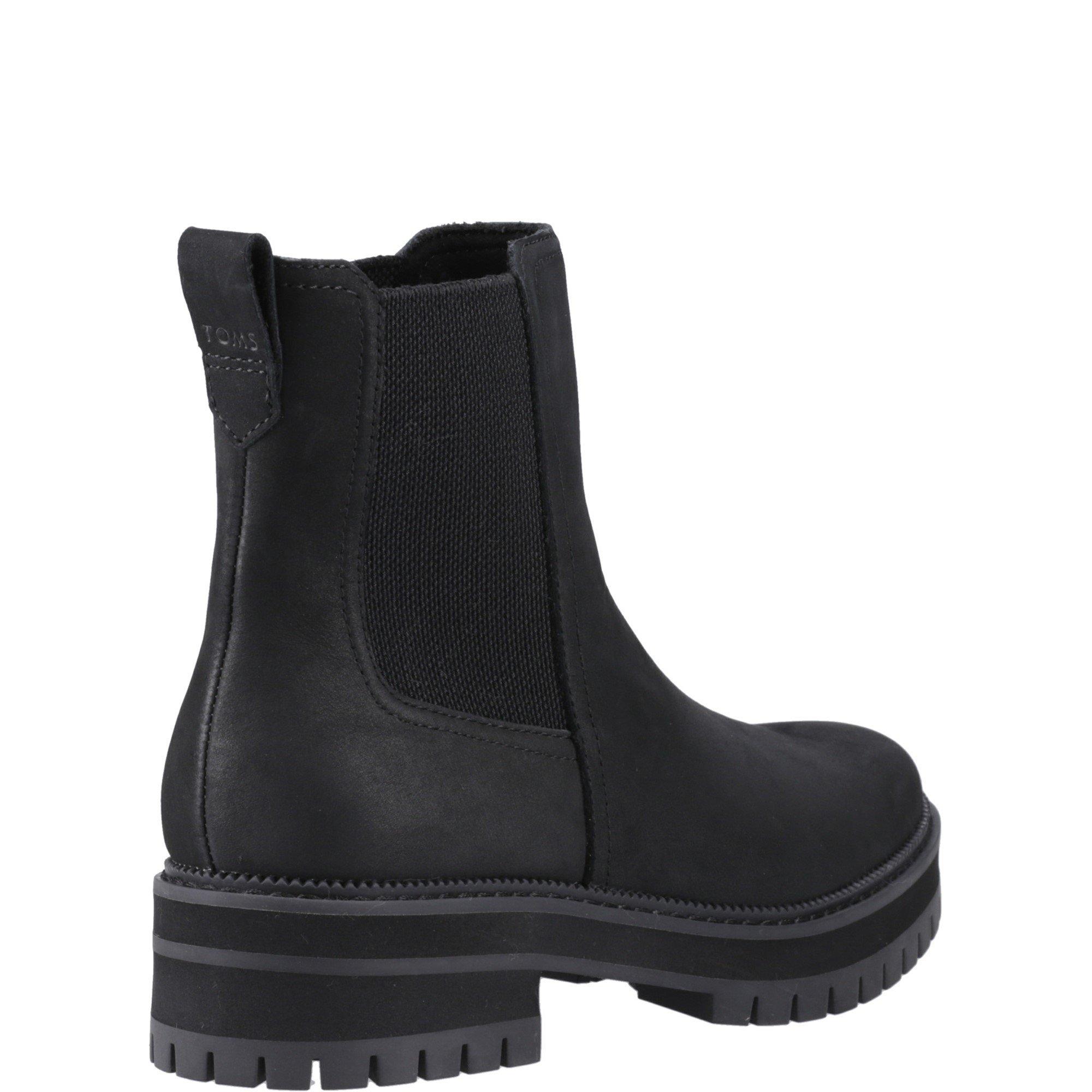 Black - Toms - Bennet Ankle Boot - 3