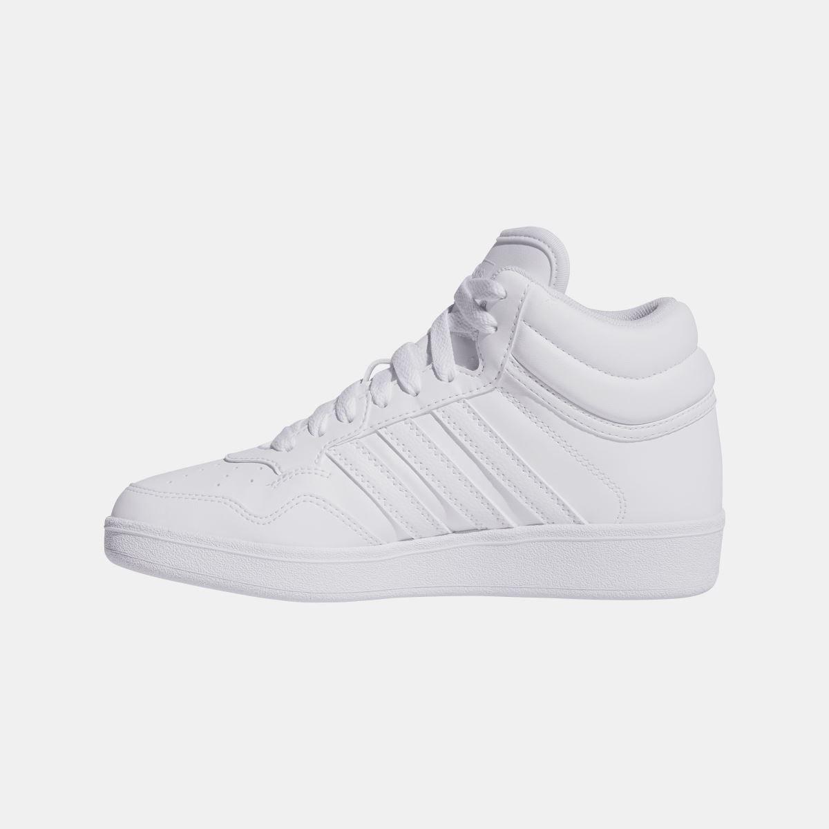 Weiß - adidas - Hoops 4.0 Mid Shoes - 5