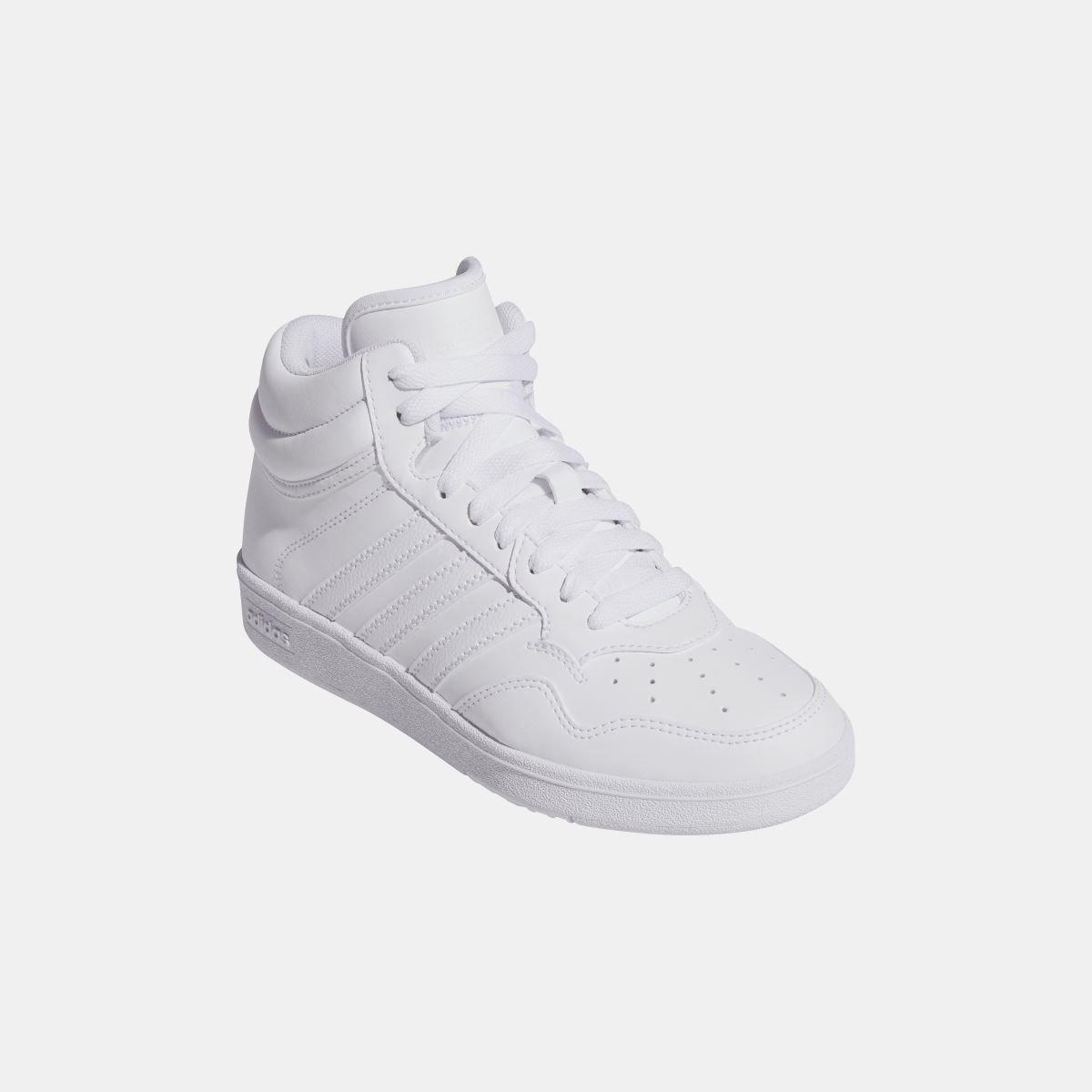 Weiß - adidas - Hoops 4.0 Mid Shoes - 6