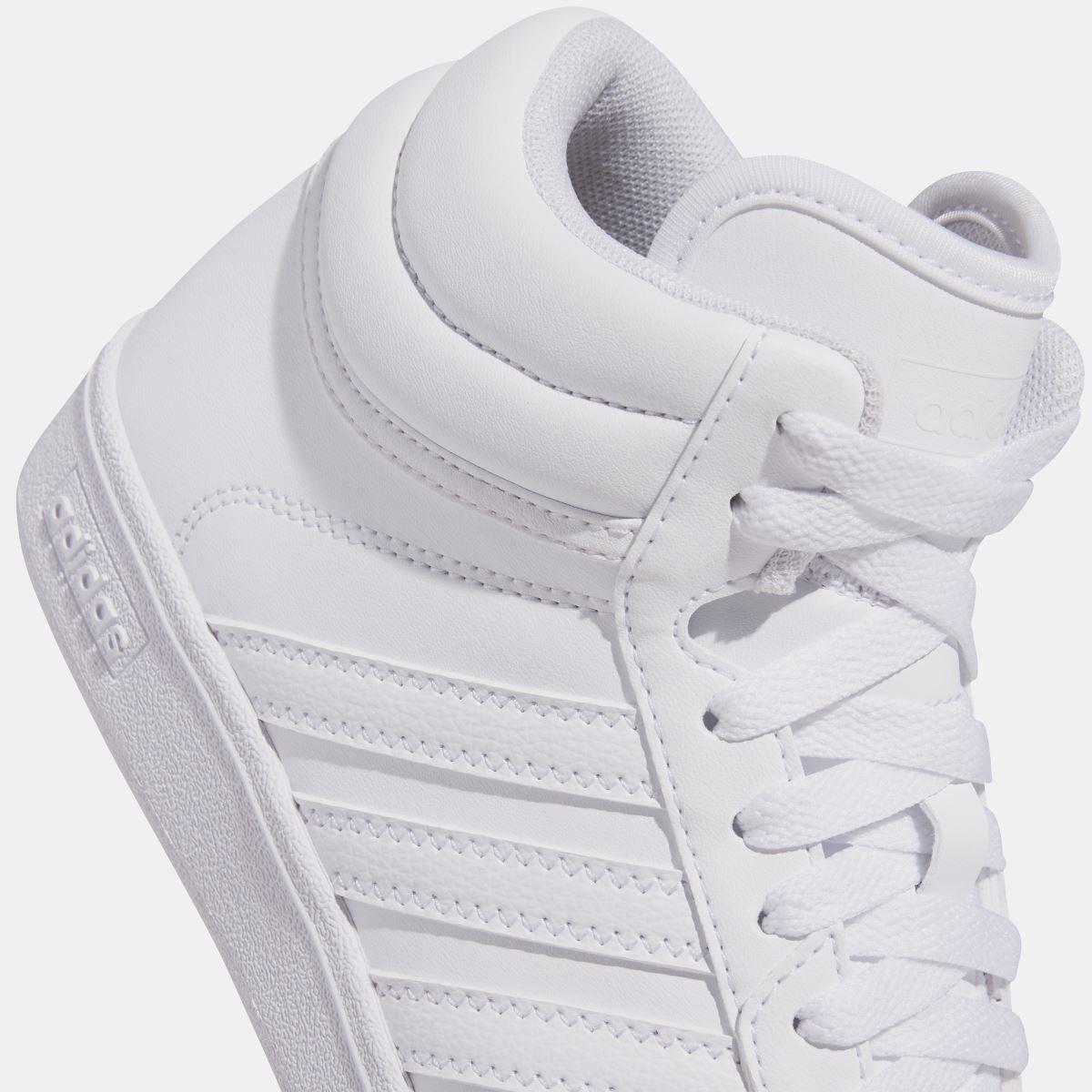 Weiß - adidas - Hoops 4.0 Mid Shoes - 8