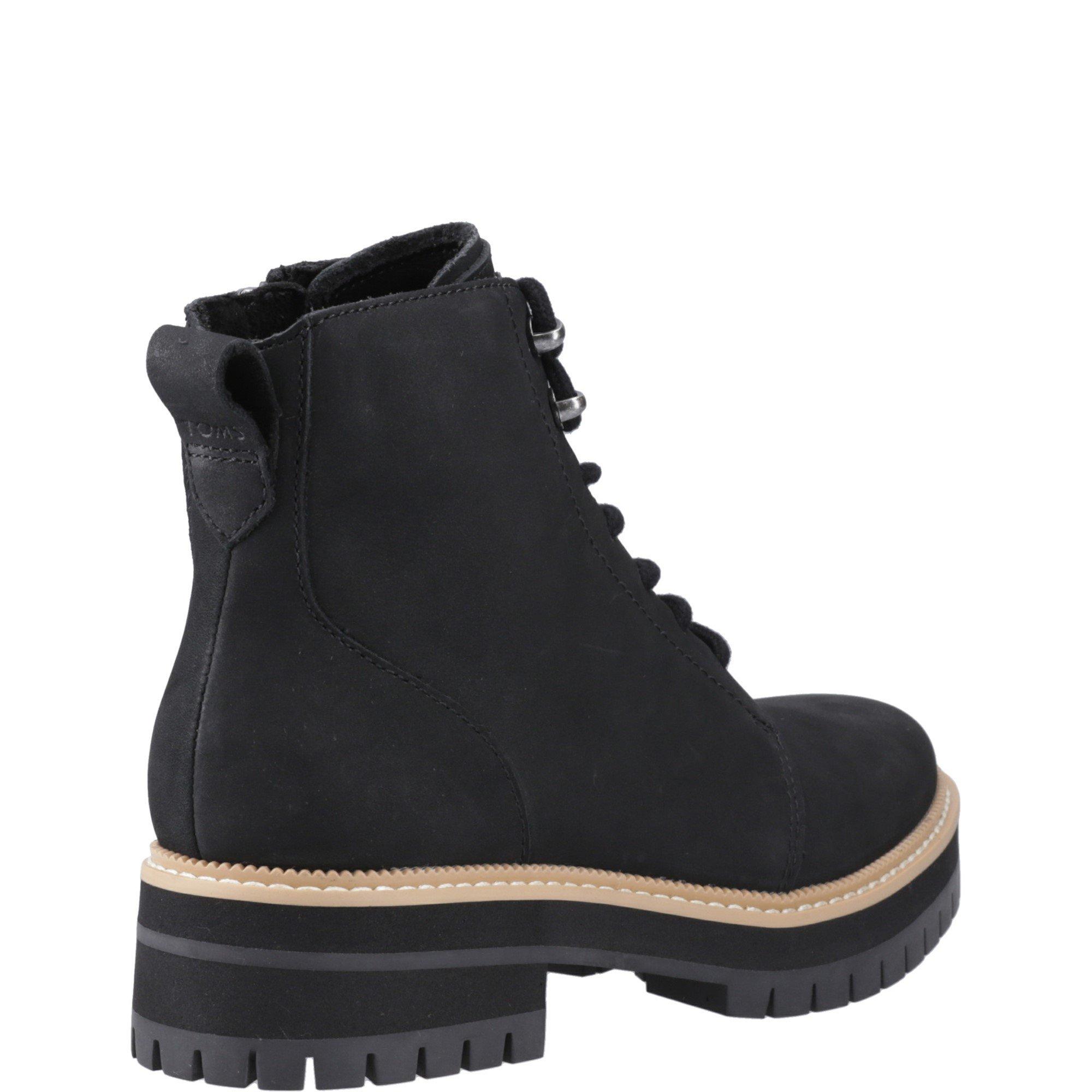 Black - Toms - Wylder Ankle Boot - 3