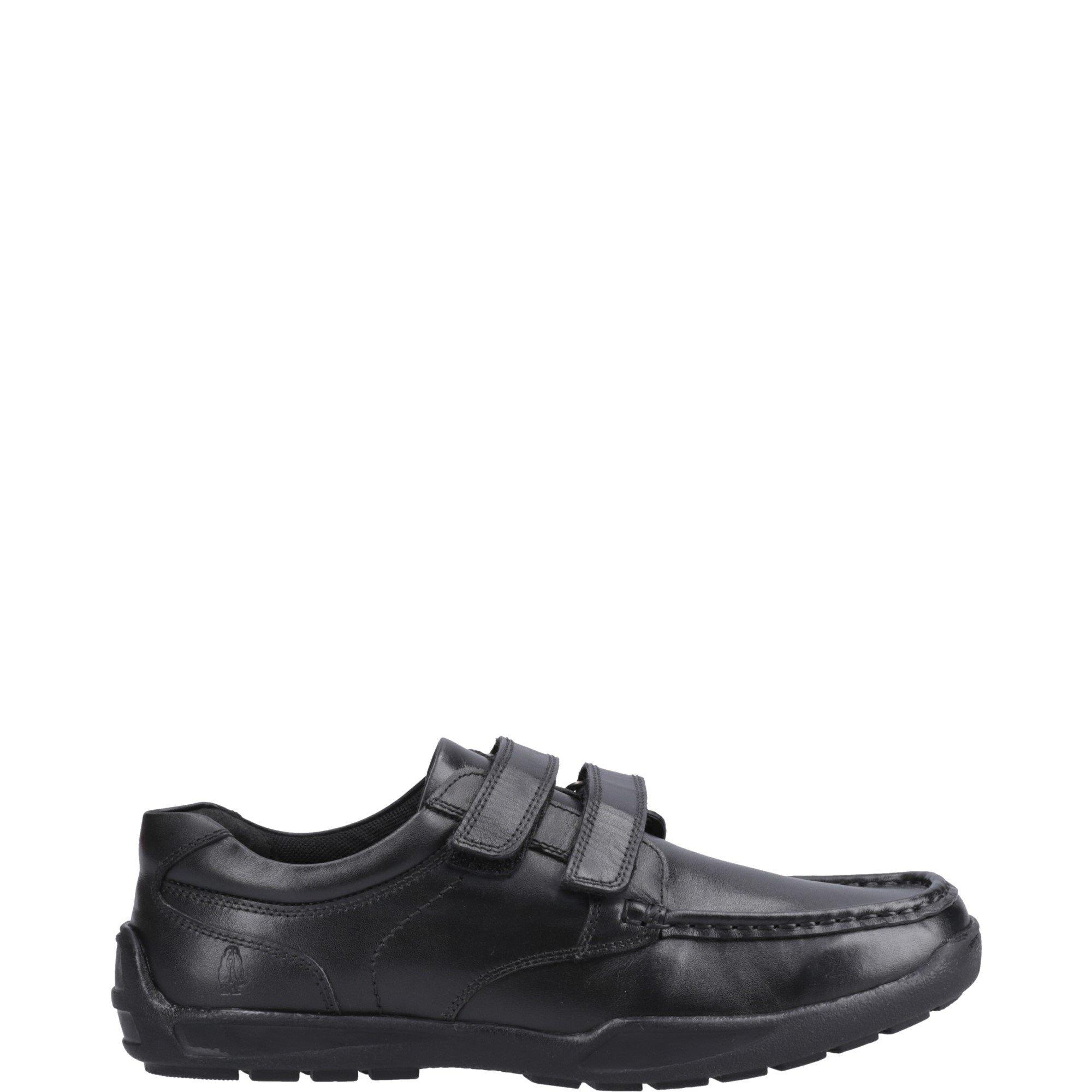 Black - Hush Puppies - Maddox Touch Fastening Shoe - 1