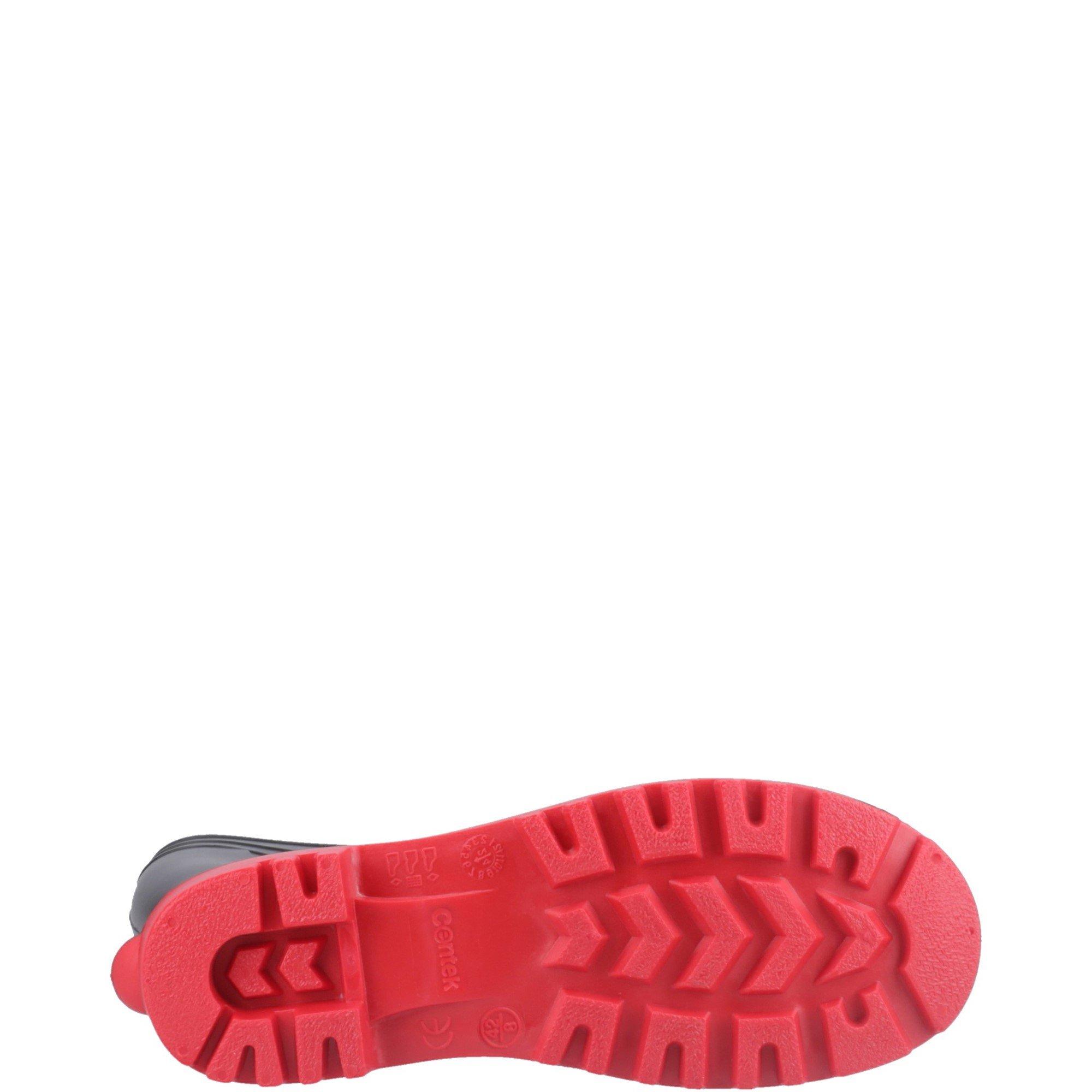 Black - Centek - FS340 Safety Wellington - 4