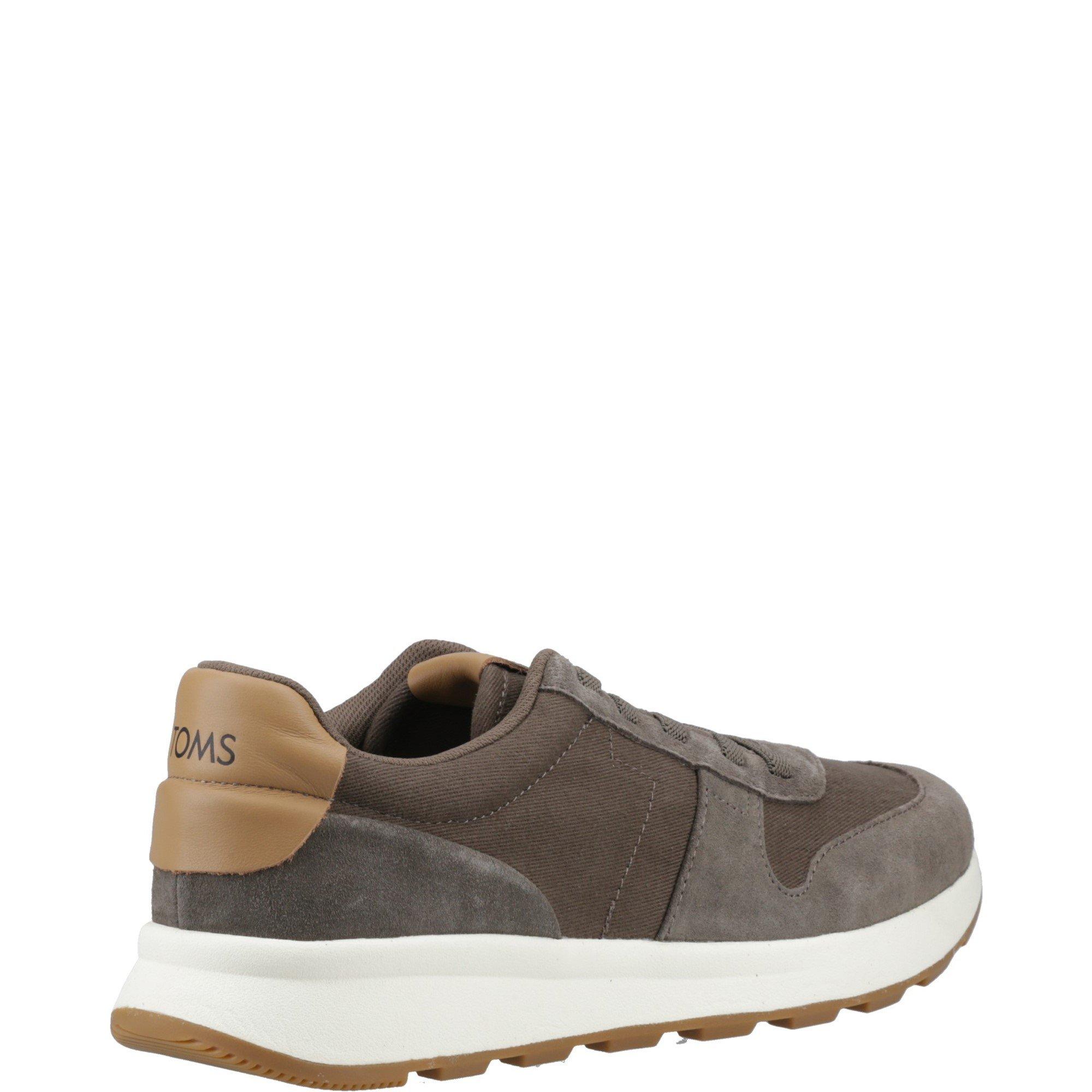 Olive - Toms - TRVL LITE Retro Trainer - 3