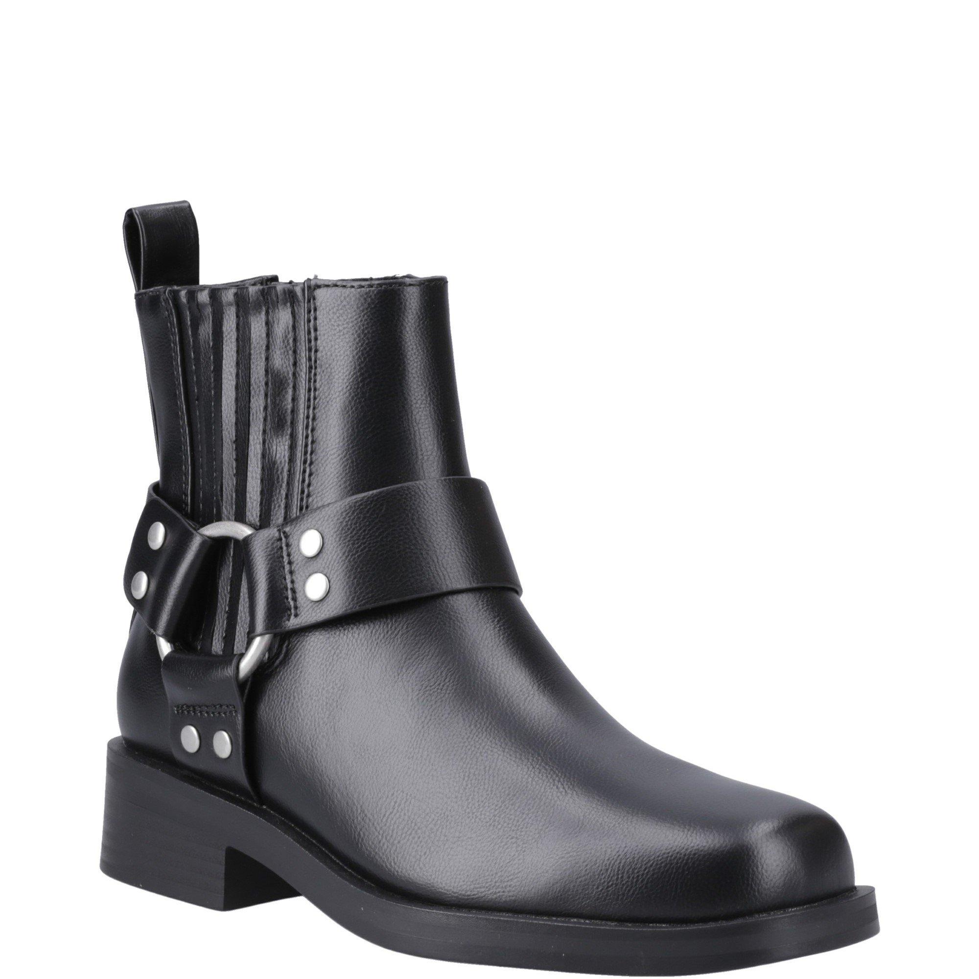 Black - Only - Women's Bax Short Biker Ankle Boots - 2