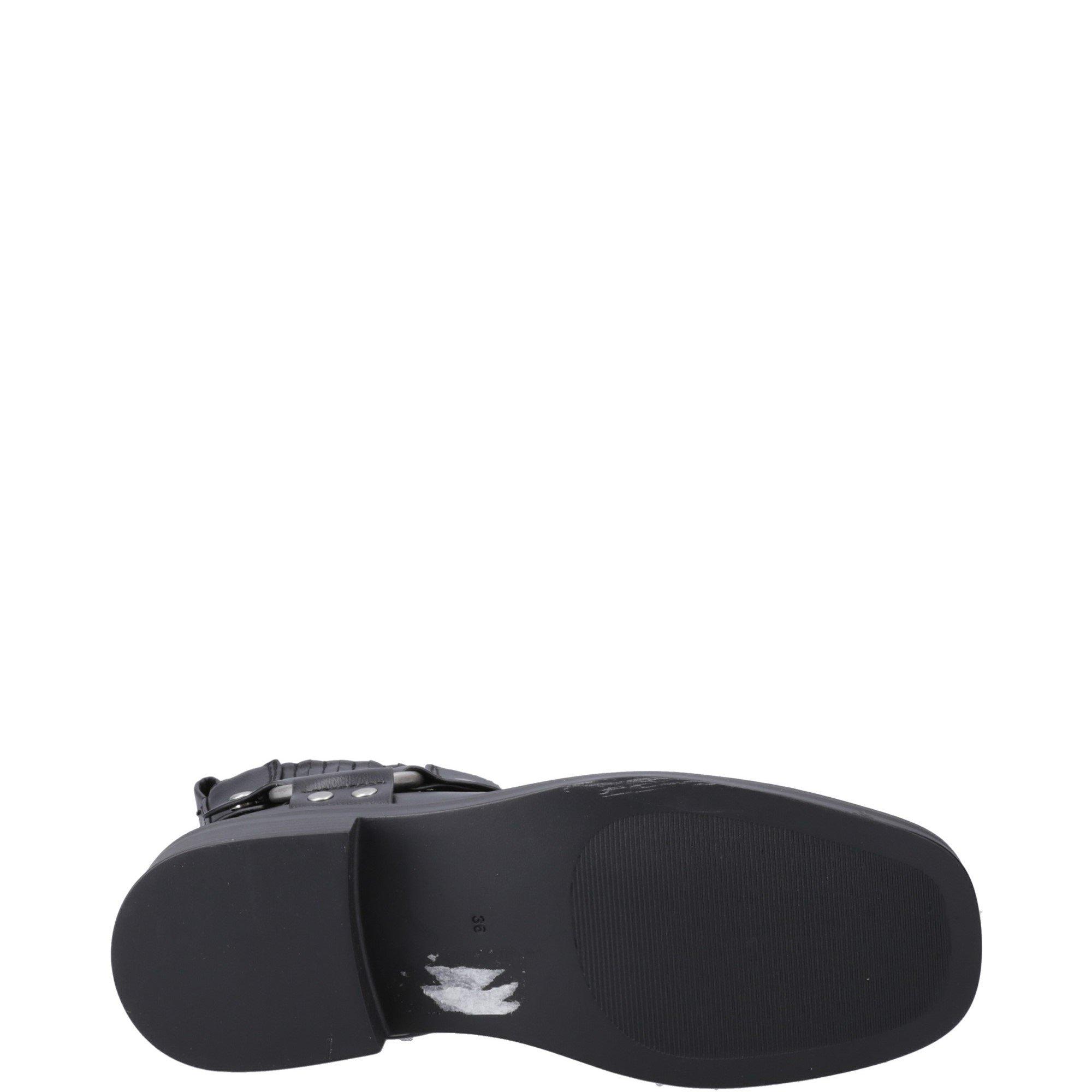 Black - Only - Women's Bax Short Biker Ankle Boots - 4