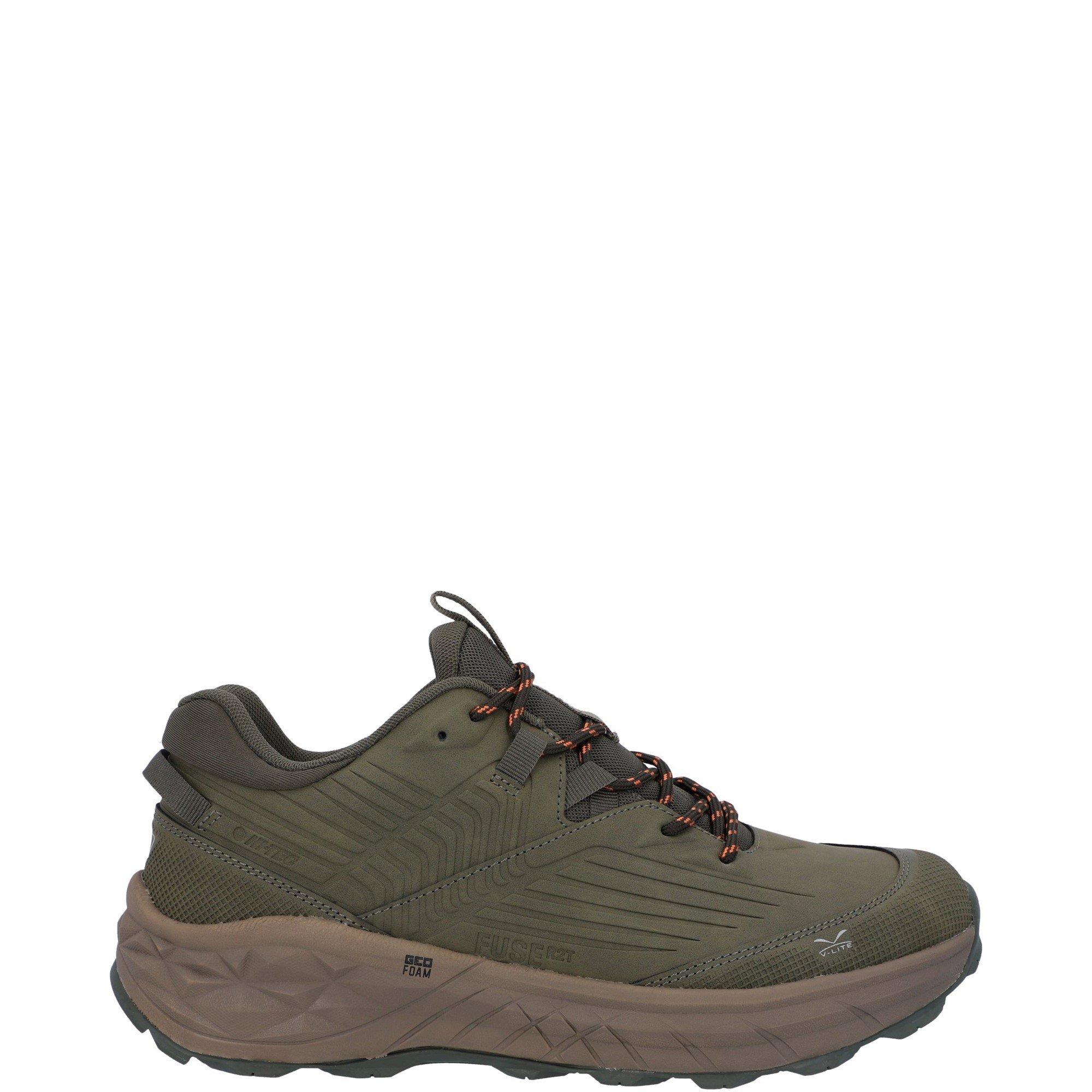 Light Olive - Hi Tec - Fuse Trek Hiking Shoes Mens - 1