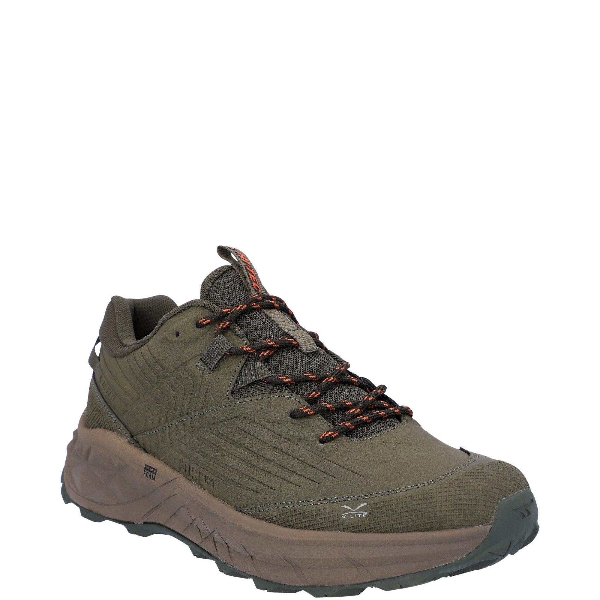 Light Olive - Hi Tec - Fuse Trek Hiking Shoes Mens - 2
