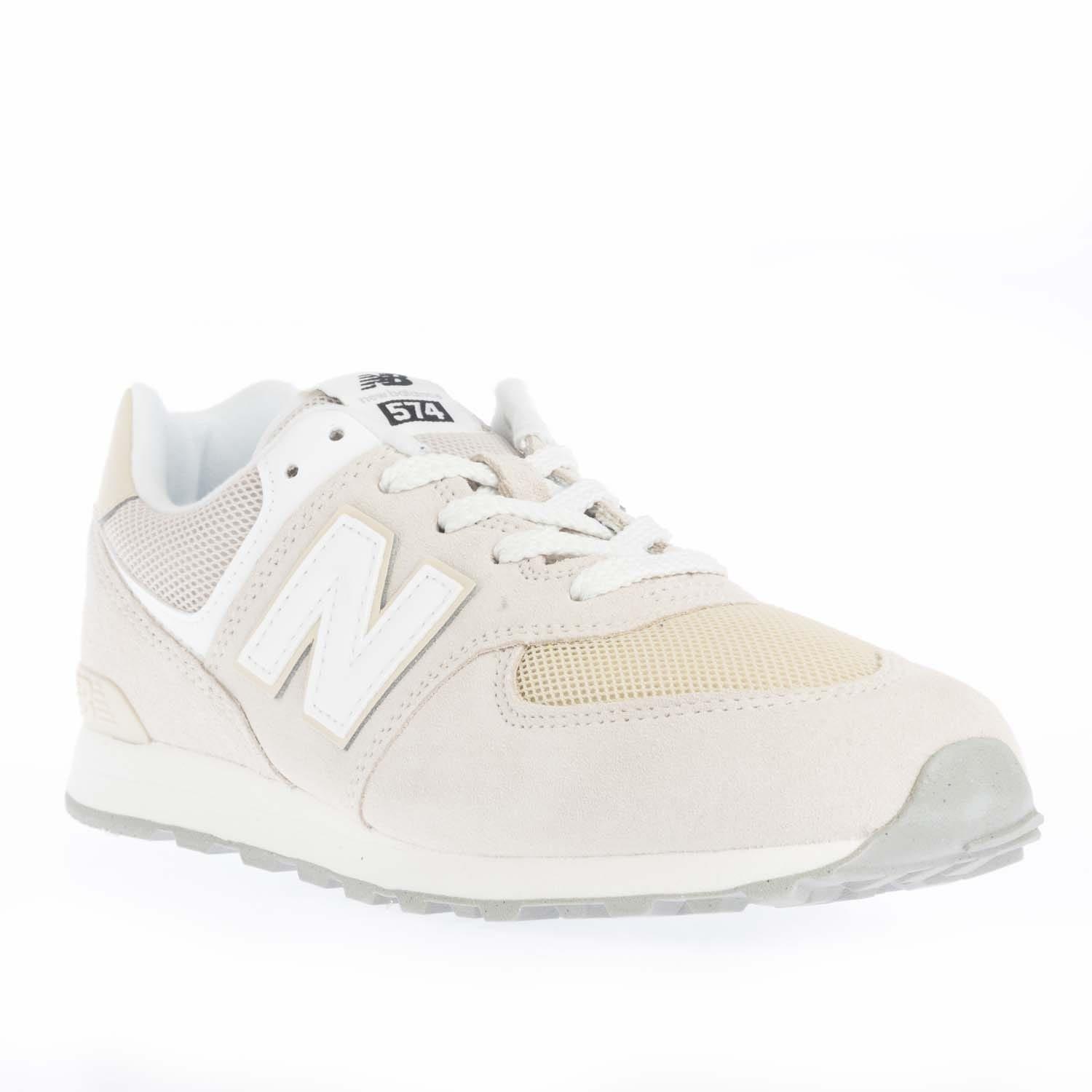 White - New Balance - 574 Trainers - 2