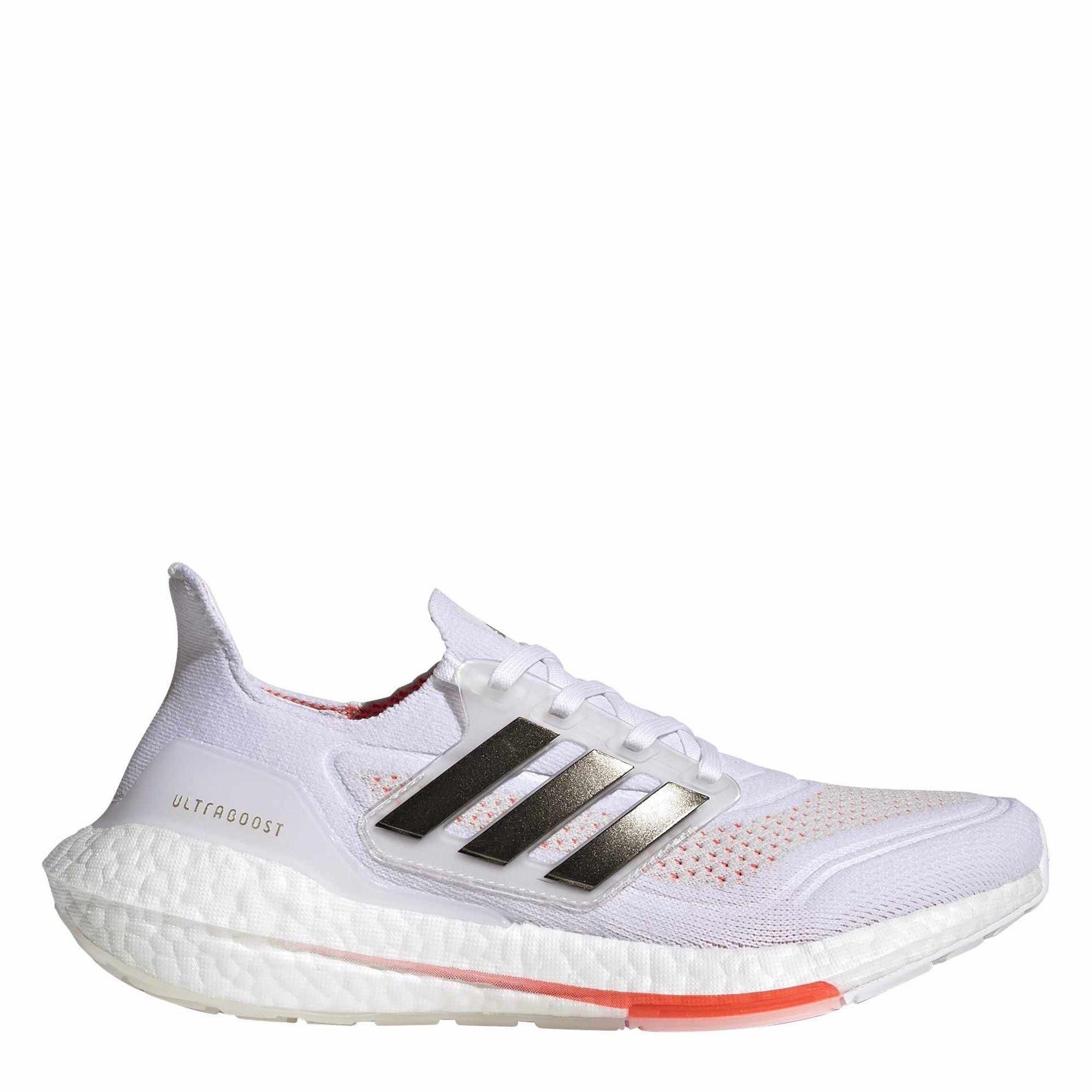 Weiß Schwarz - adidas - Ultraboost 21 Running Shoes - 1
