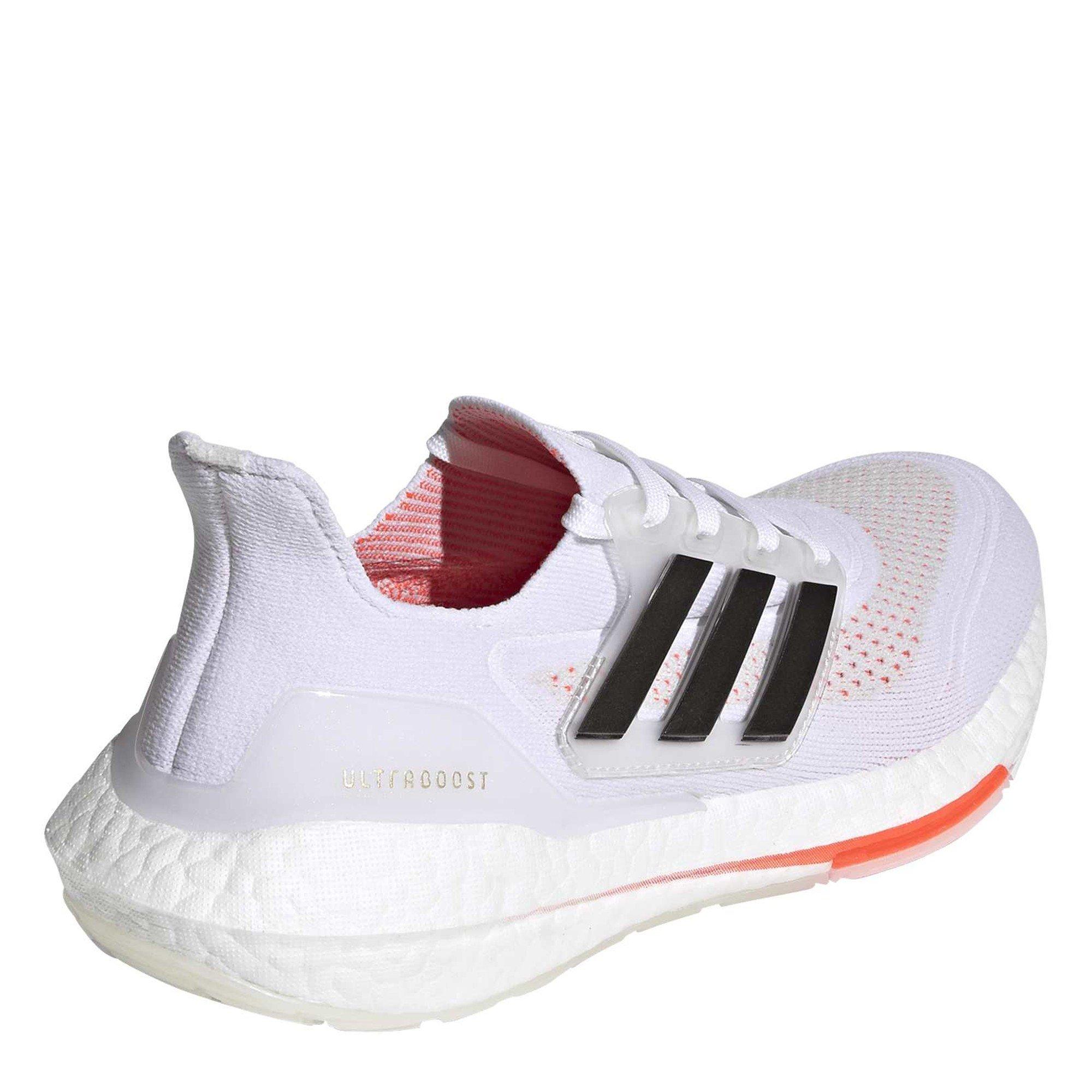 Weiß Schwarz - adidas - Ultraboost 21 Running Shoes - 4