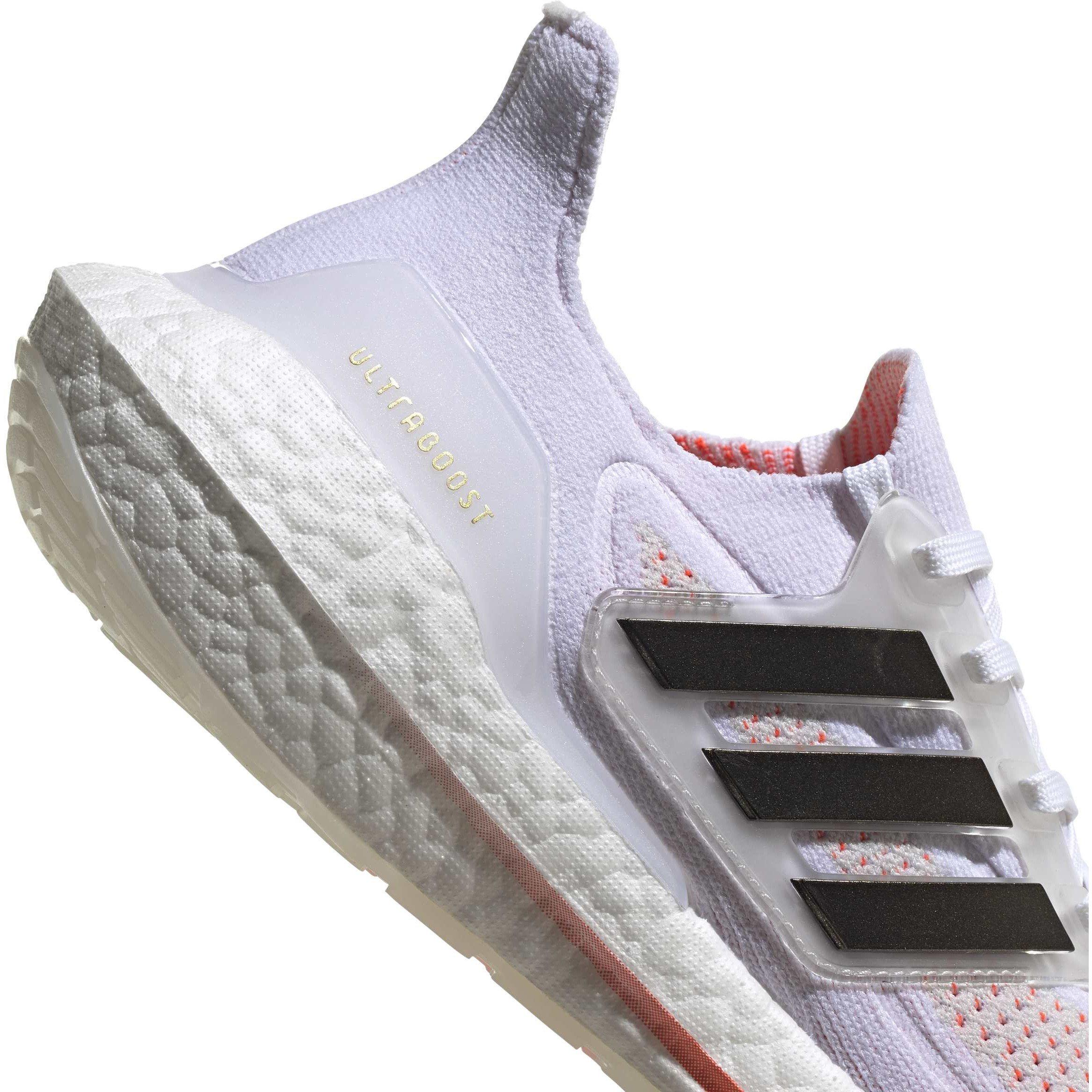 Weiß Schwarz - adidas - Ultraboost 21 Running Shoes - 7