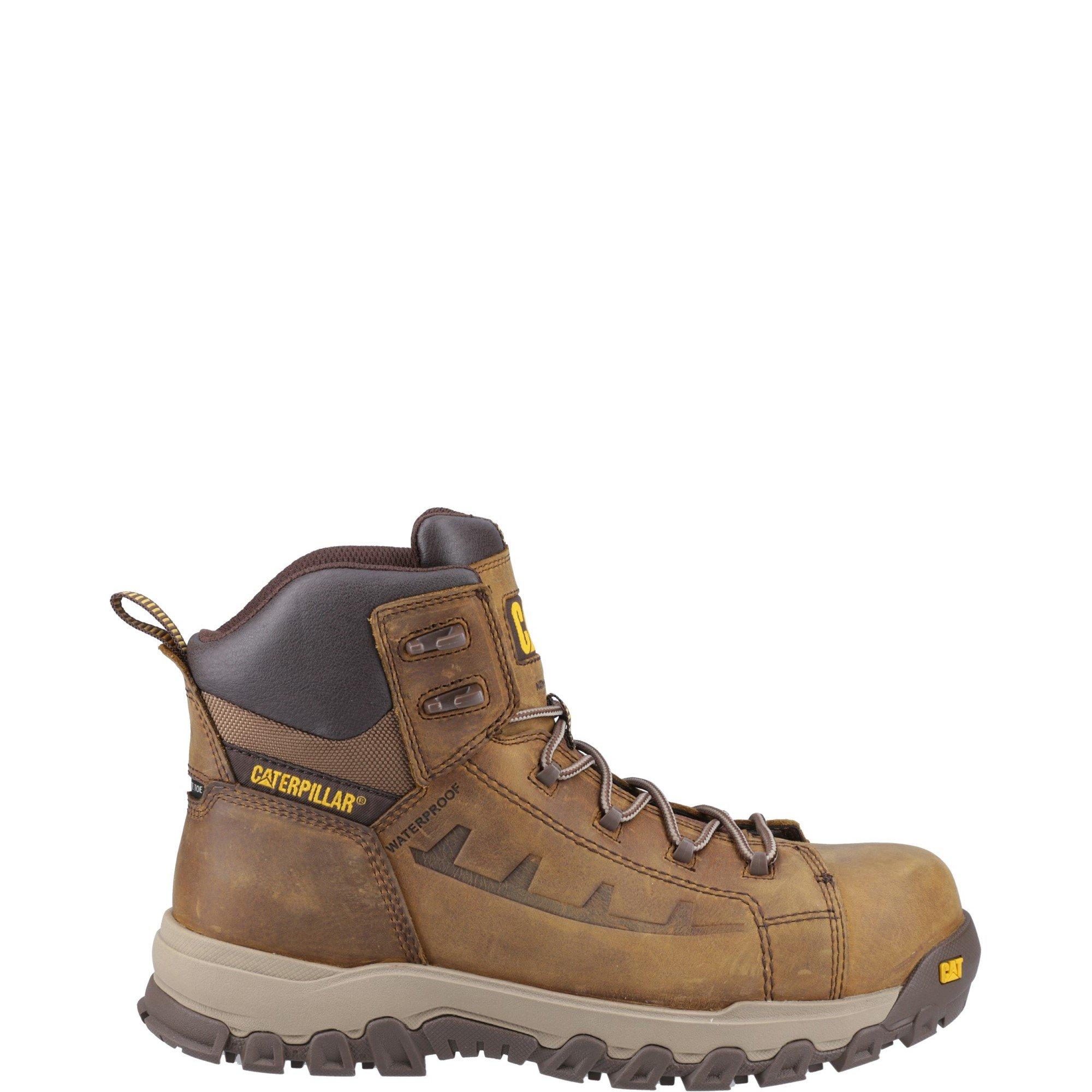 Brown - Caterpillar - Threshold Rebound Safety Boot - 1