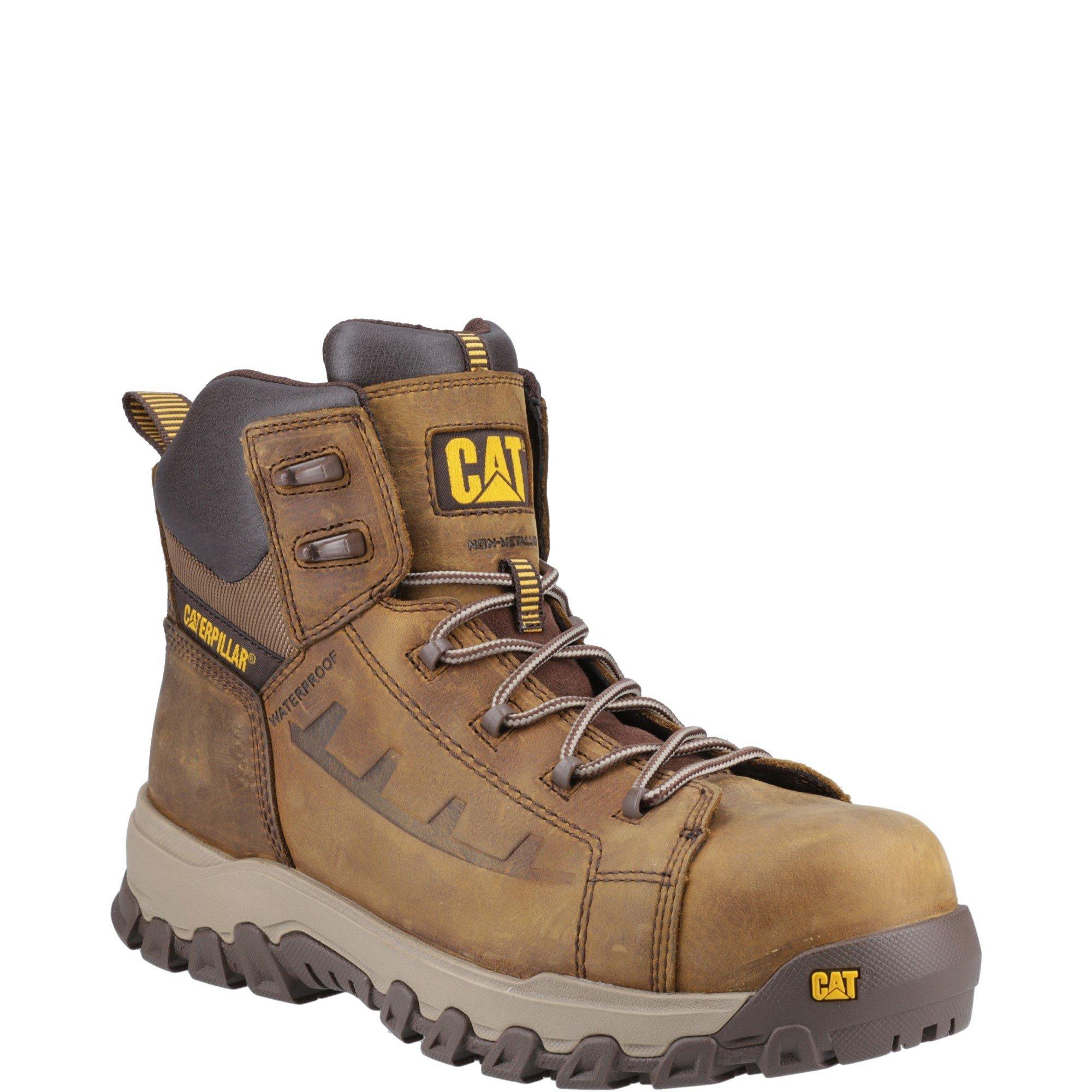 Brown - Caterpillar - Threshold Rebound Safety Boot - 2