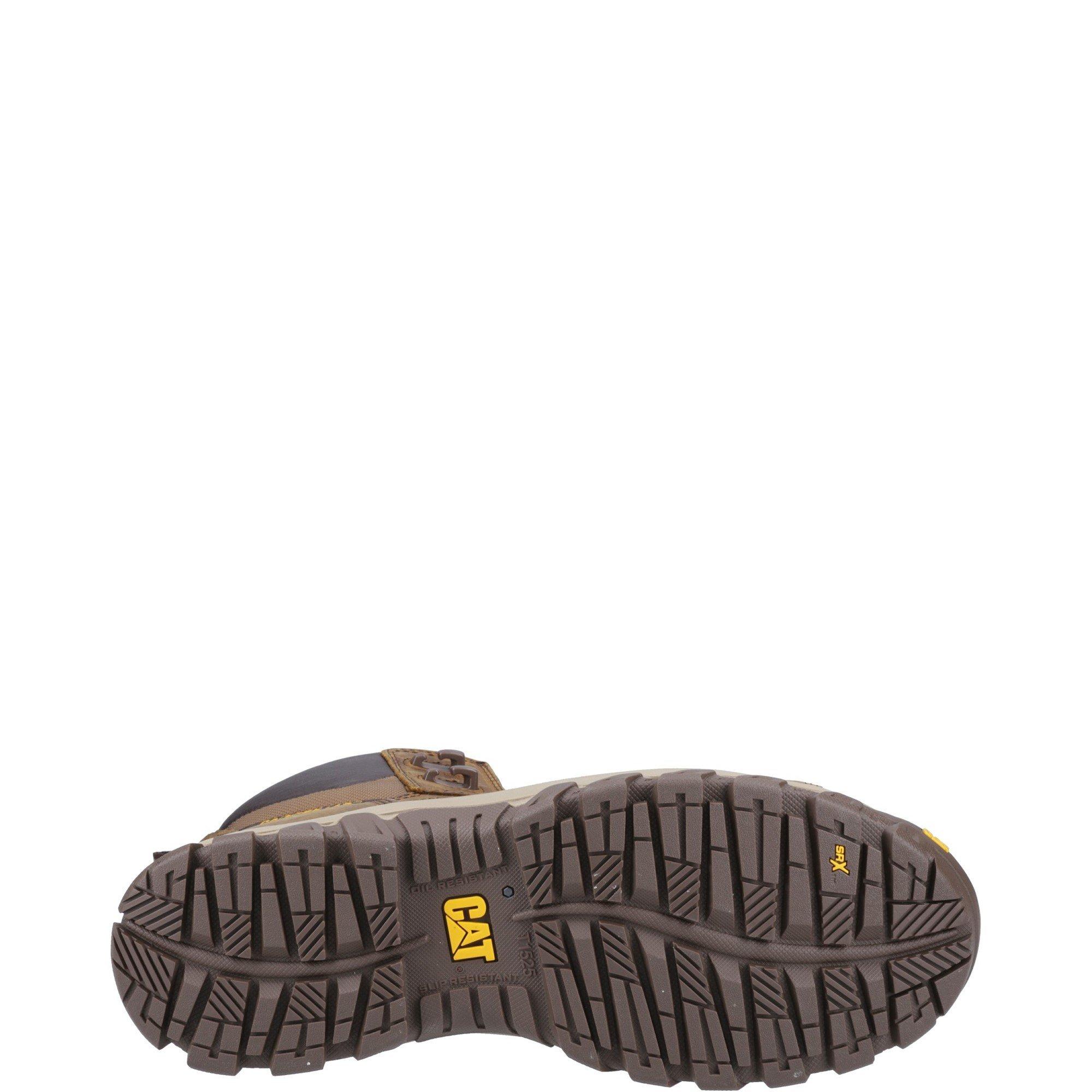 Brown - Caterpillar - Threshold Rebound Safety Boot - 4
