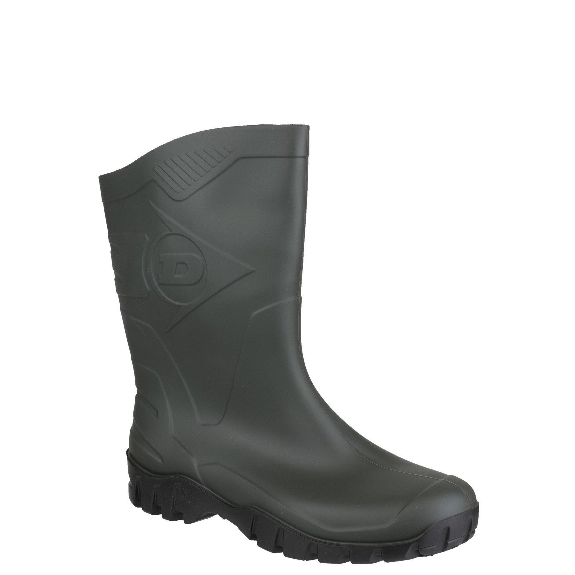 Green - Dunlop - Dee Calf Length Wellington - 2