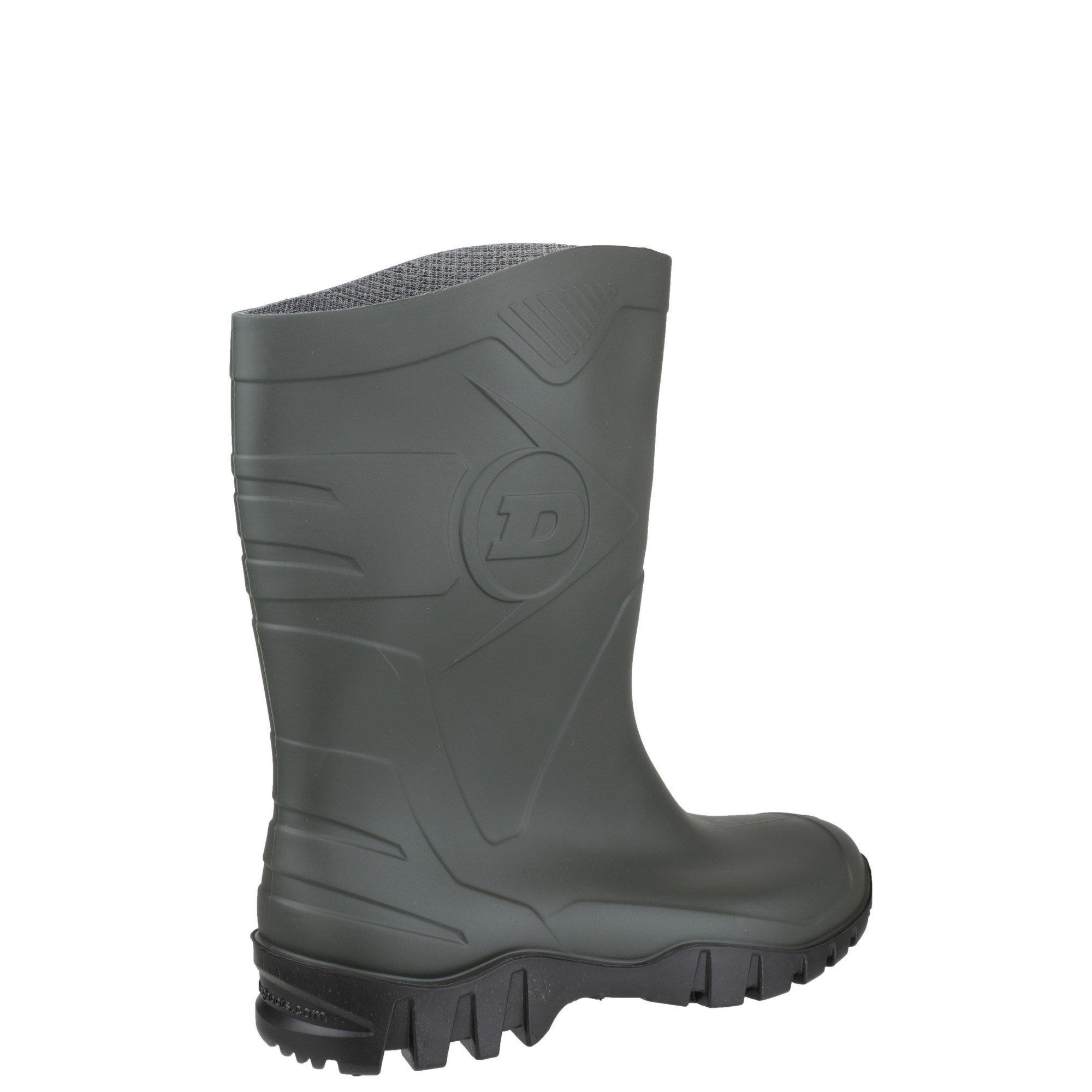 Green - Dunlop - Dee Calf Length Wellington - 3