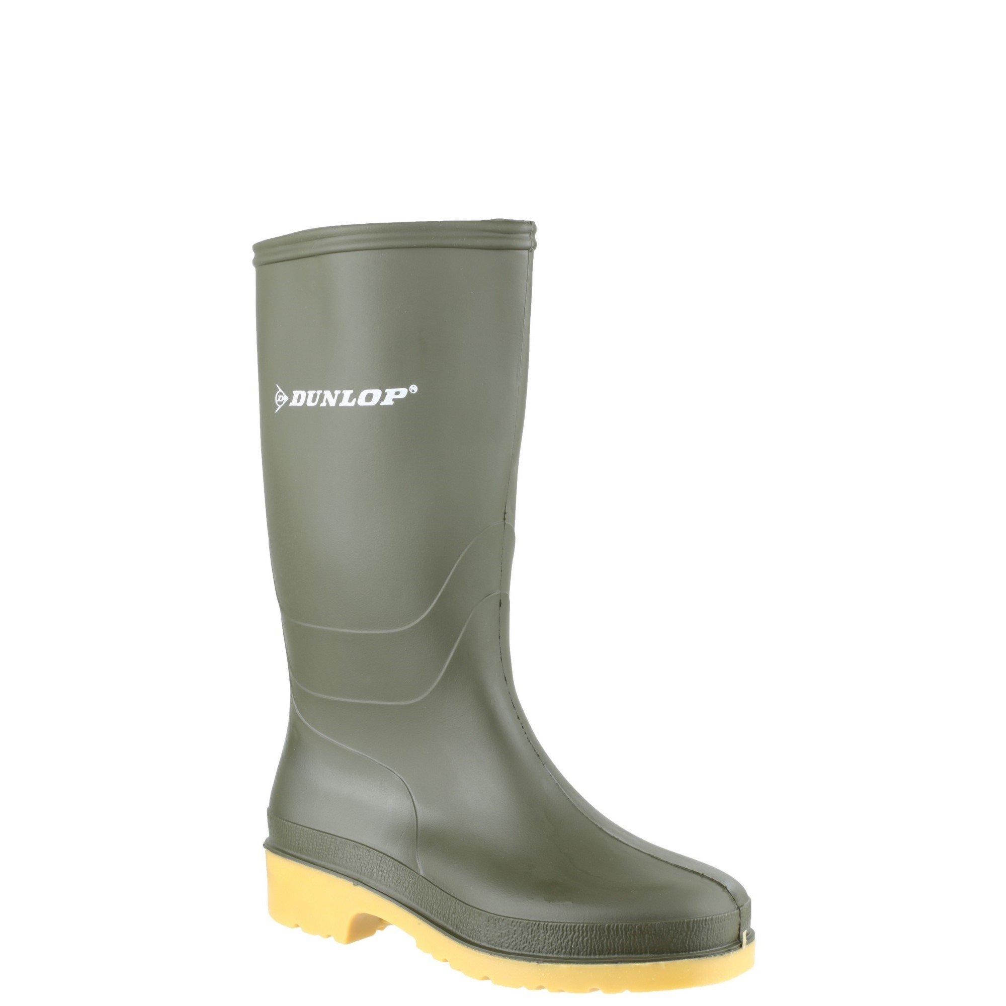 Green - Dunlop - Dulls Wellington Boot - 2