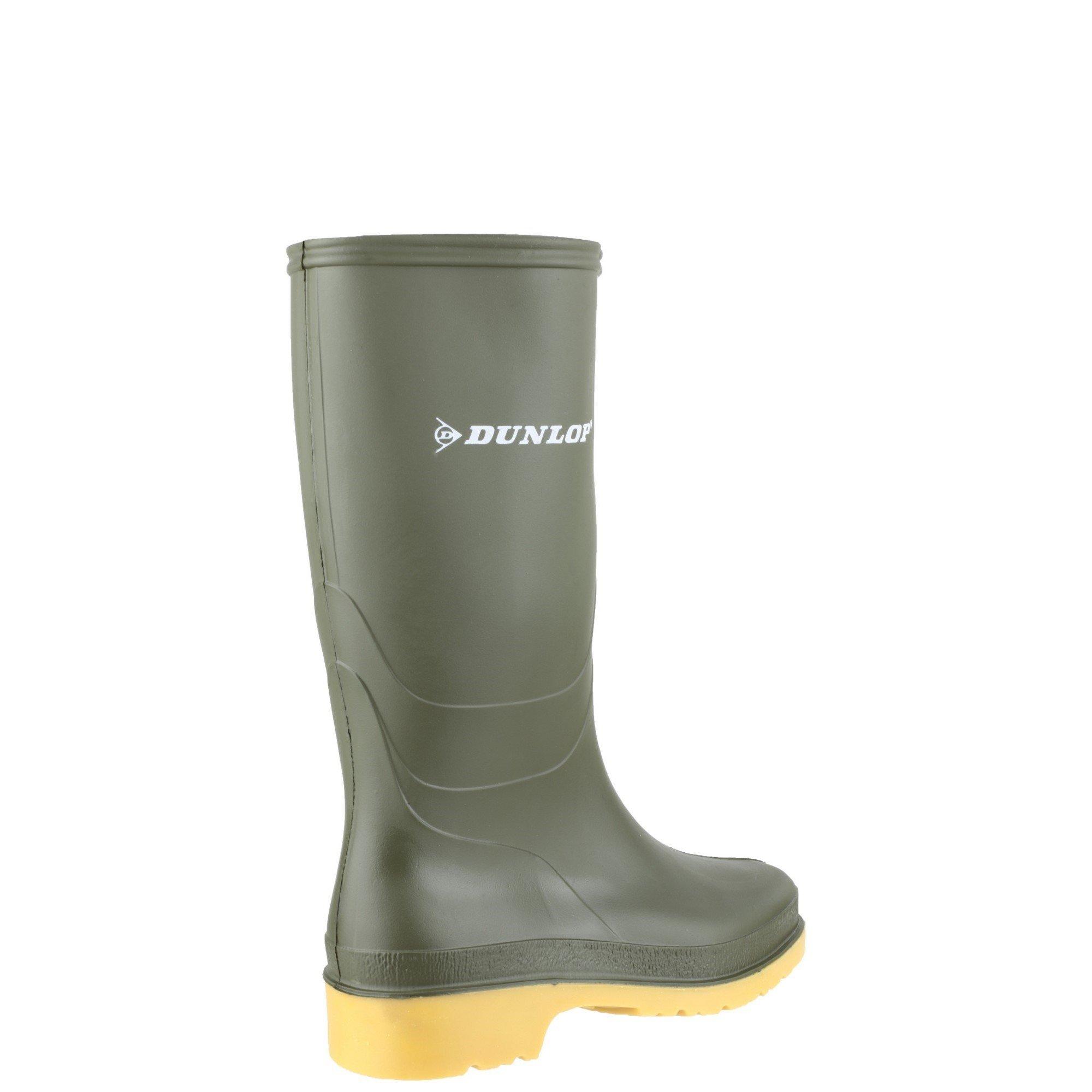 Green - Dunlop - Dulls Wellington Boot - 3