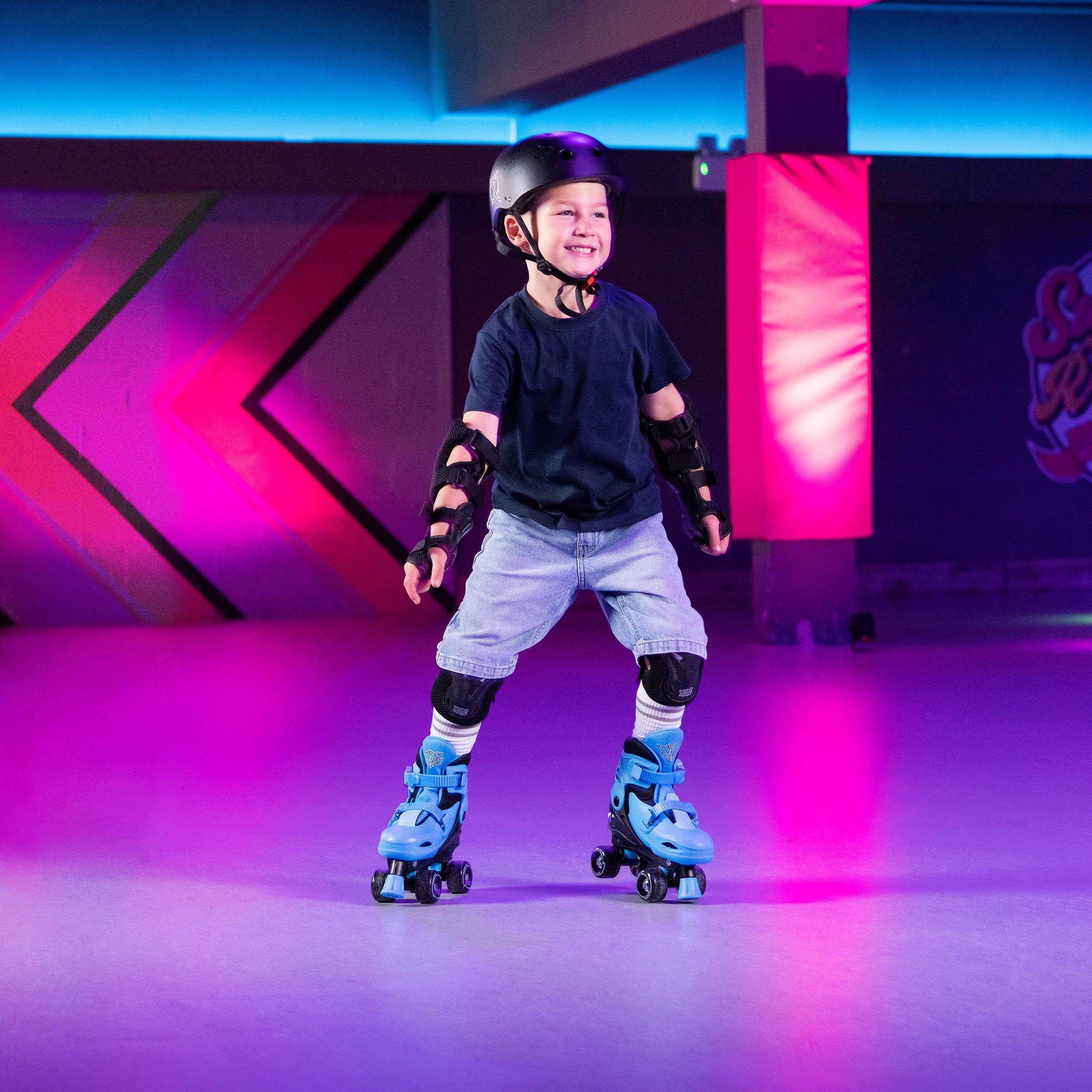 Blue - Xootz - Xootz Quad Skates - Blue - 9-12 (27-31) - 2