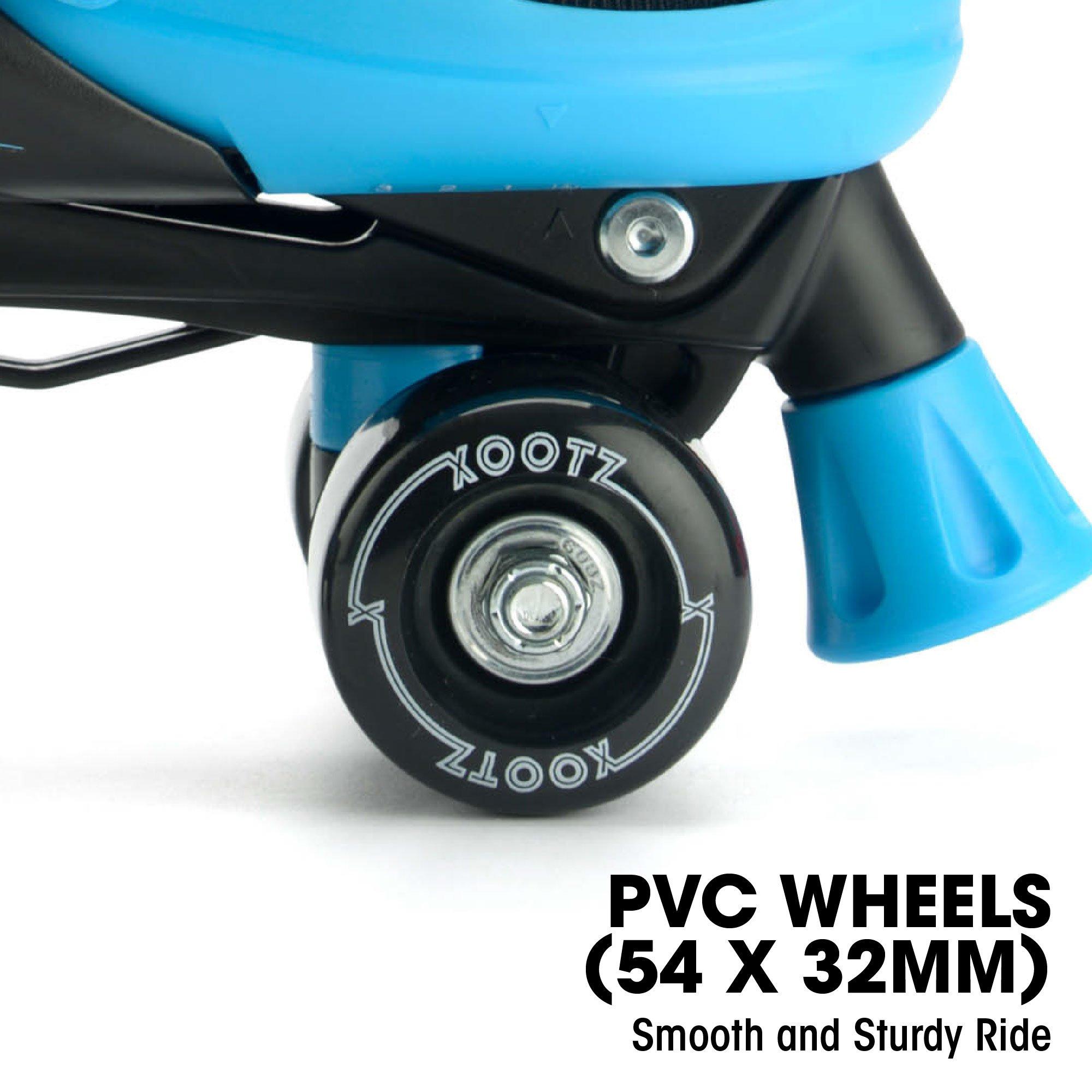 Blue - Xootz - Xootz Quad Skates - Blue - 9-12 (27-31) - 3
