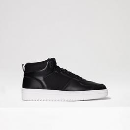 Threadbare Sport Panel High Top Trainers