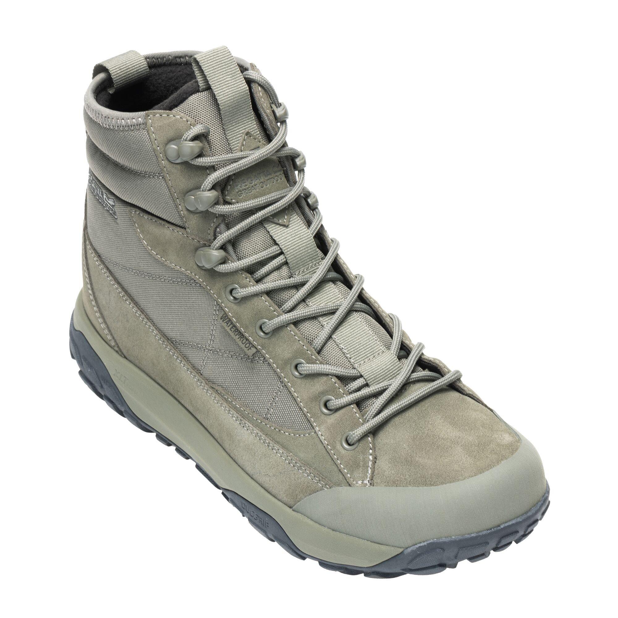 Smokey Olive - Regatta - Mens Oakford Waterproof Boots - 4