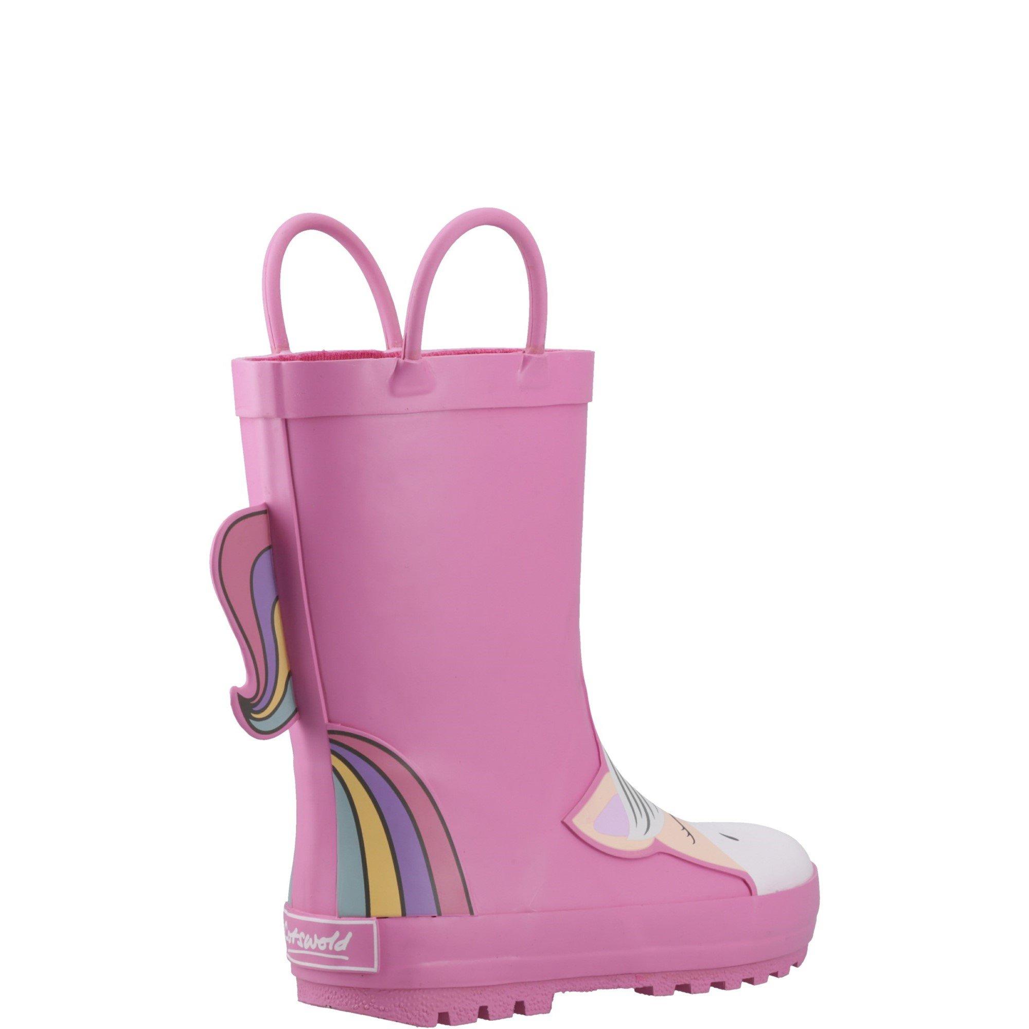Pink - Cotswold - Puddle Boot 3D - 3