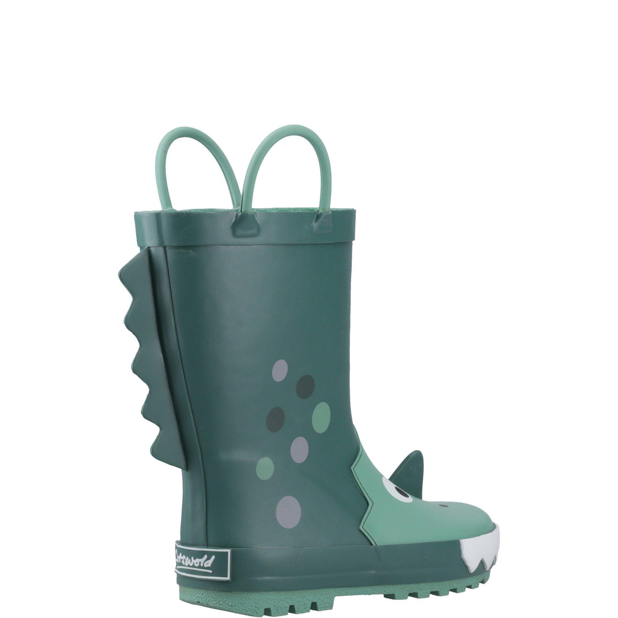 Green - Cotswold - Puddle Boot 3D - 3