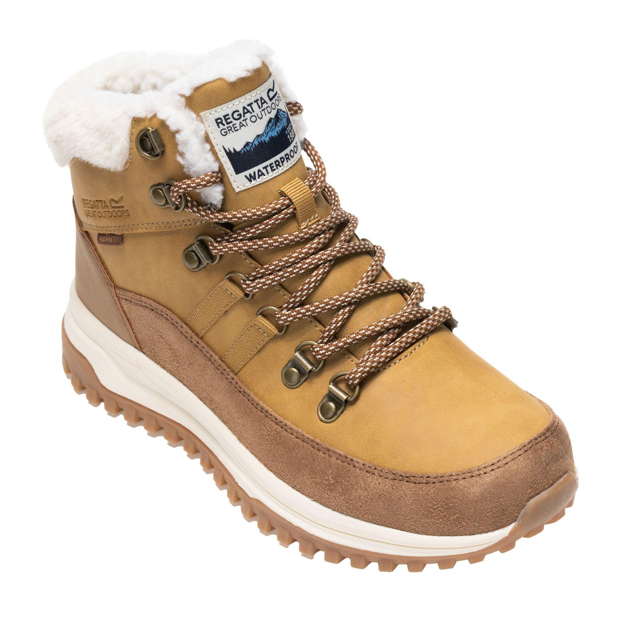 Burnt Tan - Regatta - Womens Elbourne Waterproof Boots - 4