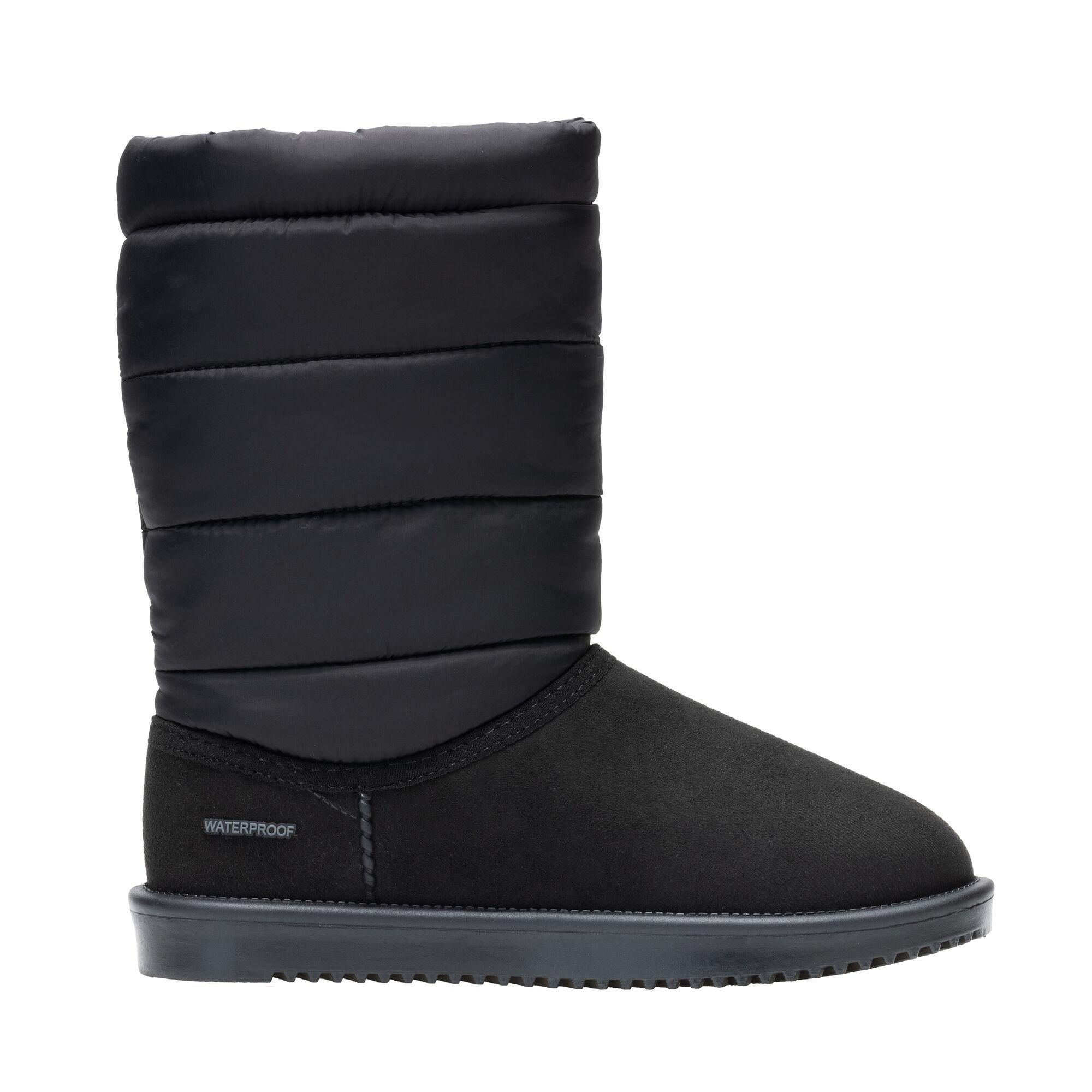 Black - Regatta - Womens Risley Baffle Mid Waterproof Boots - 1