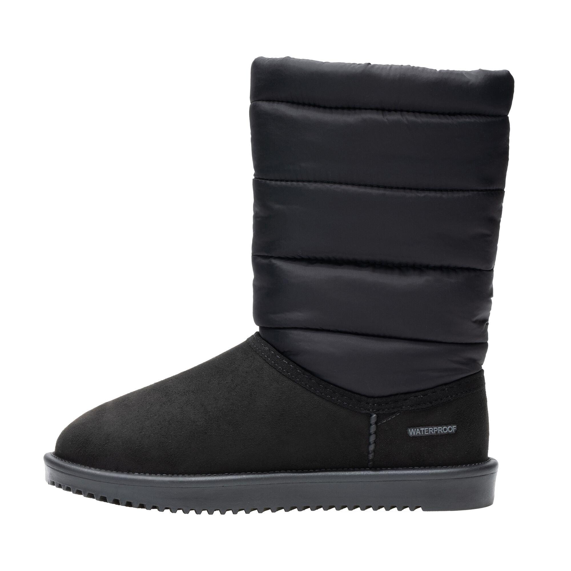 Black - Regatta - Womens Risley Baffle Mid Waterproof Boots - 9