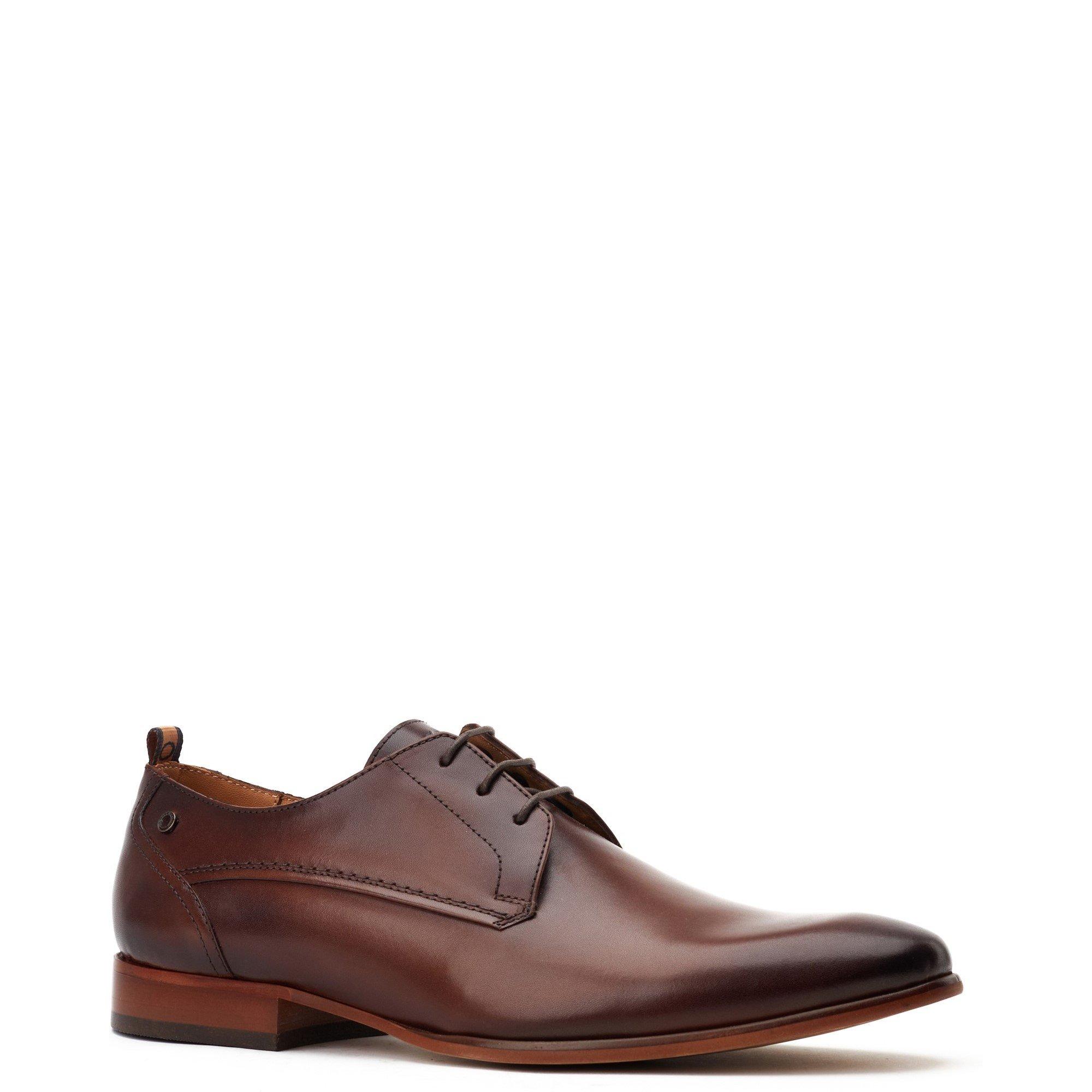 Dark Brown - Base London - Gambino Excel Derby Shoe - 2