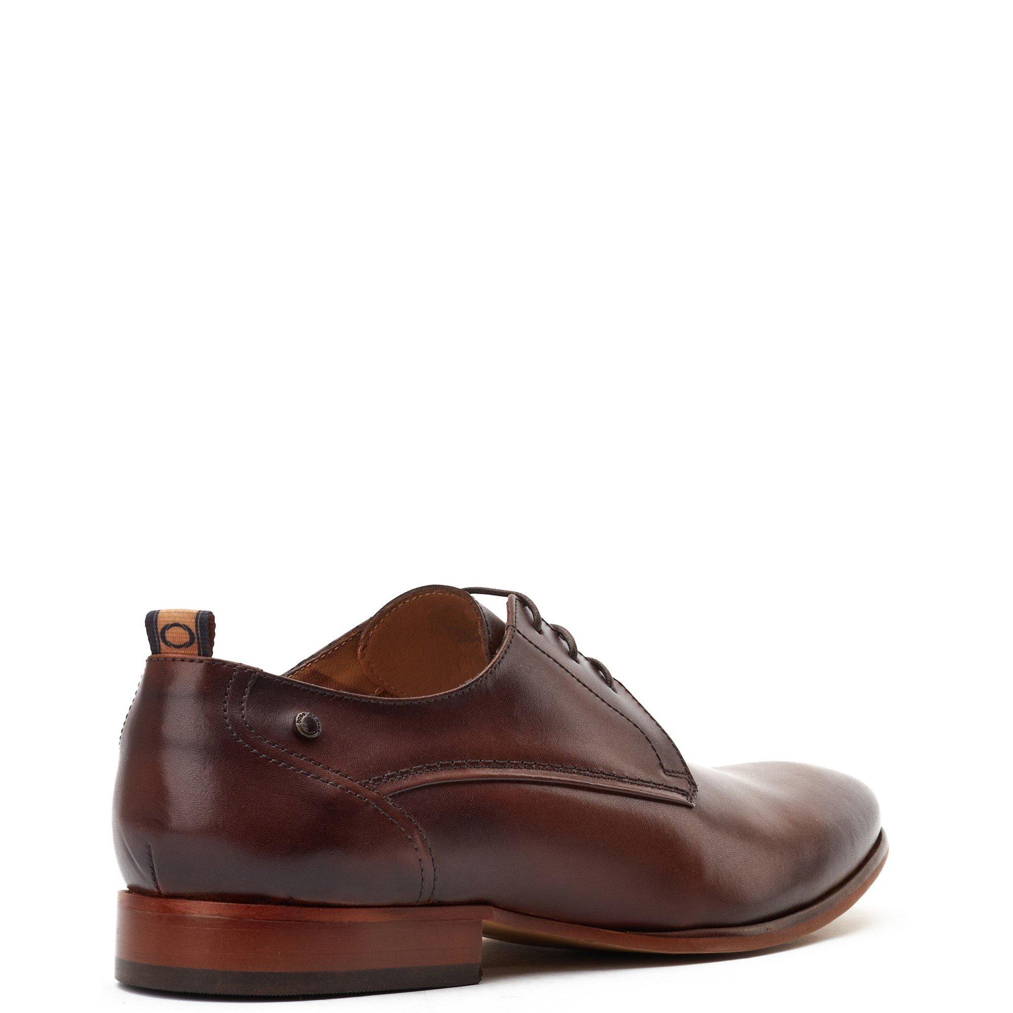 Dark Brown - Base London - Gambino Excel Derby Shoe - 3