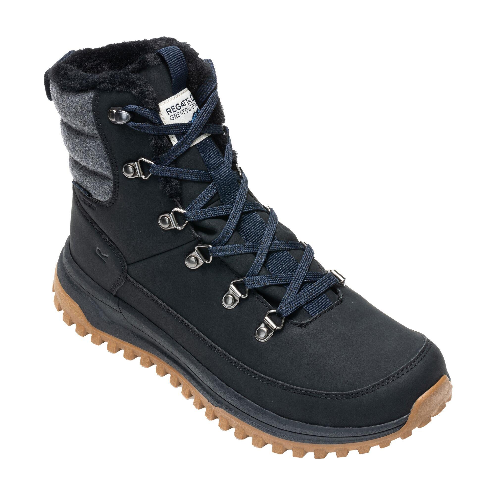Black - Regatta - Mens Winsfield Waterproof Boots - 4