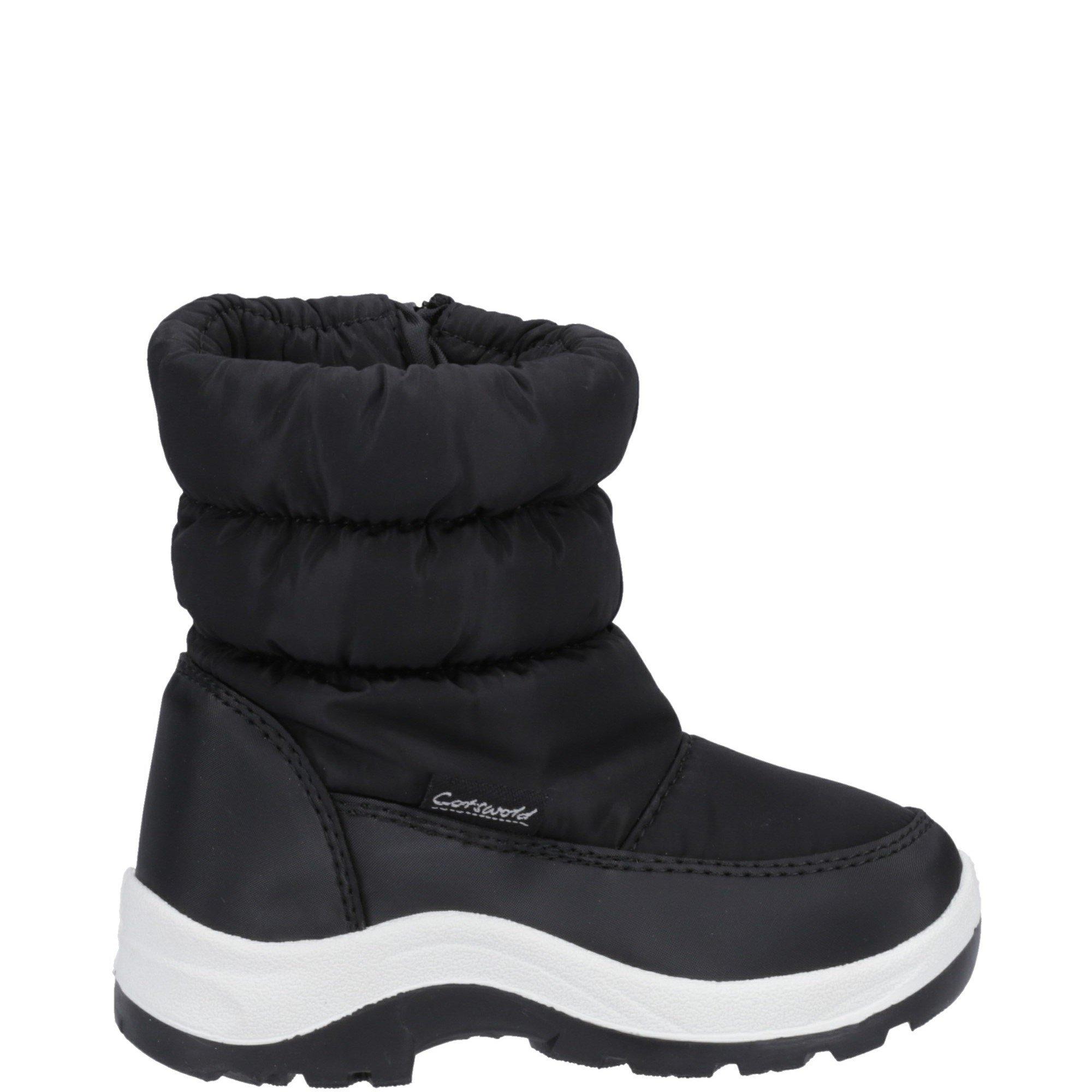Cotswold Girls Tirely Wellingtons - Black - 2.5 (35)