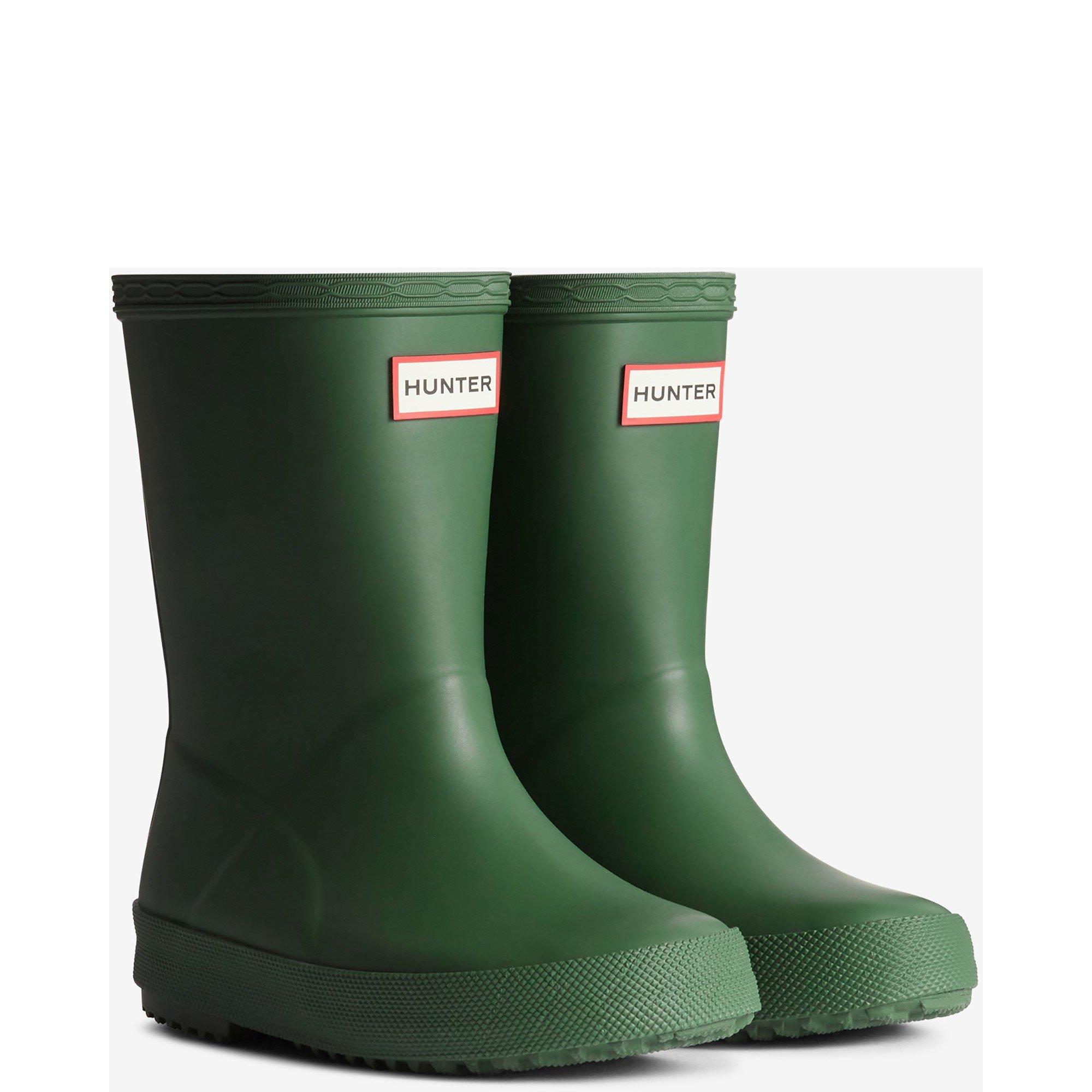 Green - Hunter - Kids First (Matte) Wellington - 2