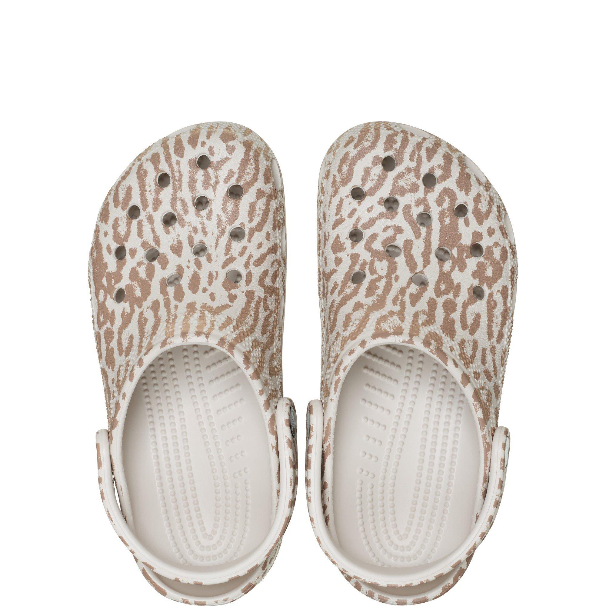 Beige - Crocs - Women's Classic Pop Animal Clog - 4