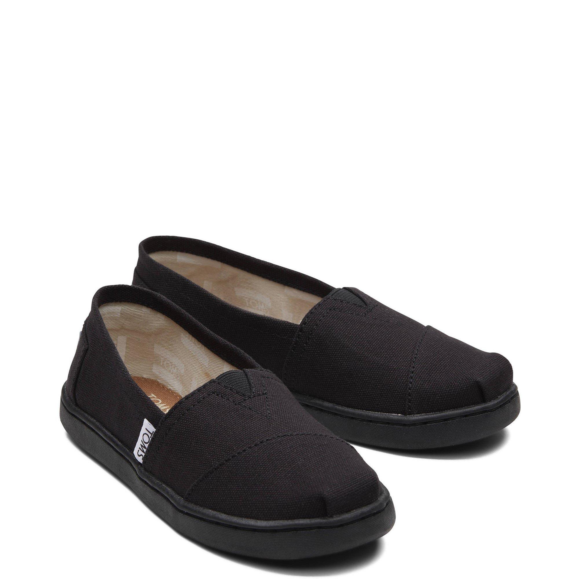 Black - Toms - Alpargata Canvas Shoe - 2