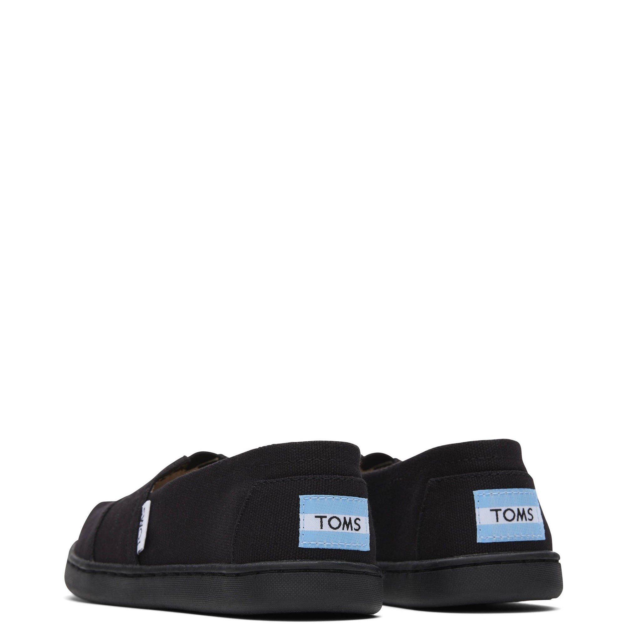 Black - Toms - Alpargata Canvas Shoe - 3