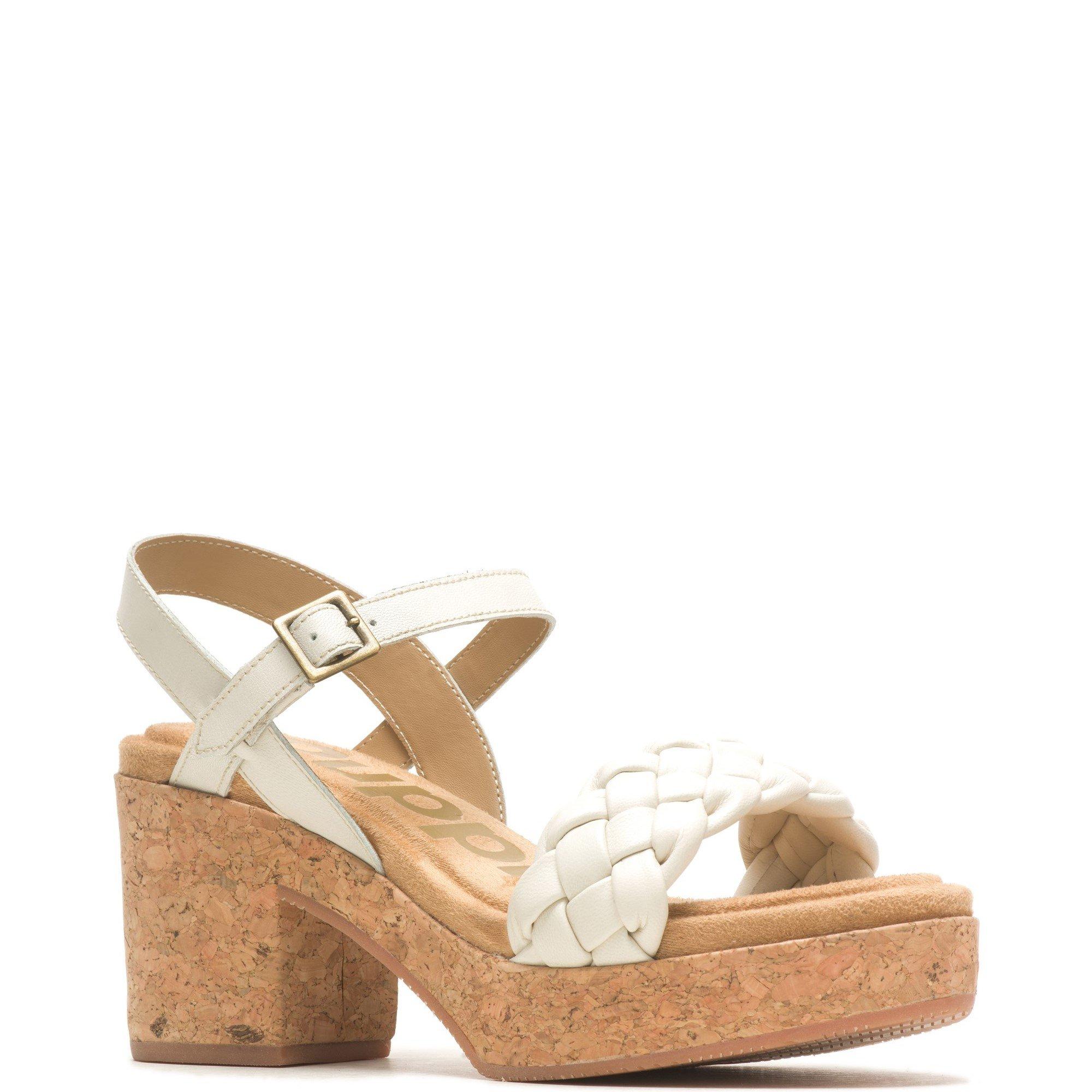 White - Hush Puppies - Poppy Quarter Strap Sandal - 2