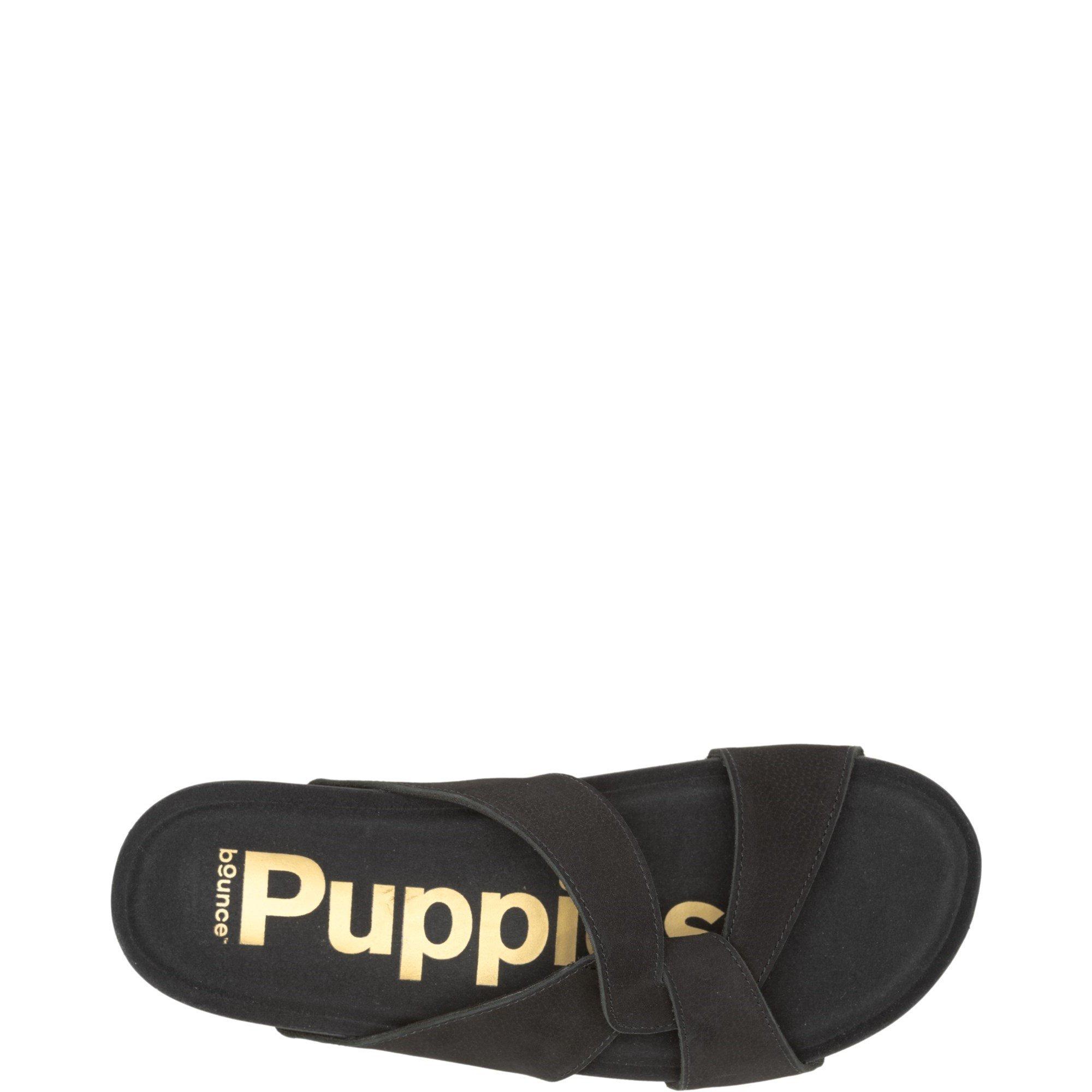 Black - Hush Puppies - Mylah Slide Sandal - 4
