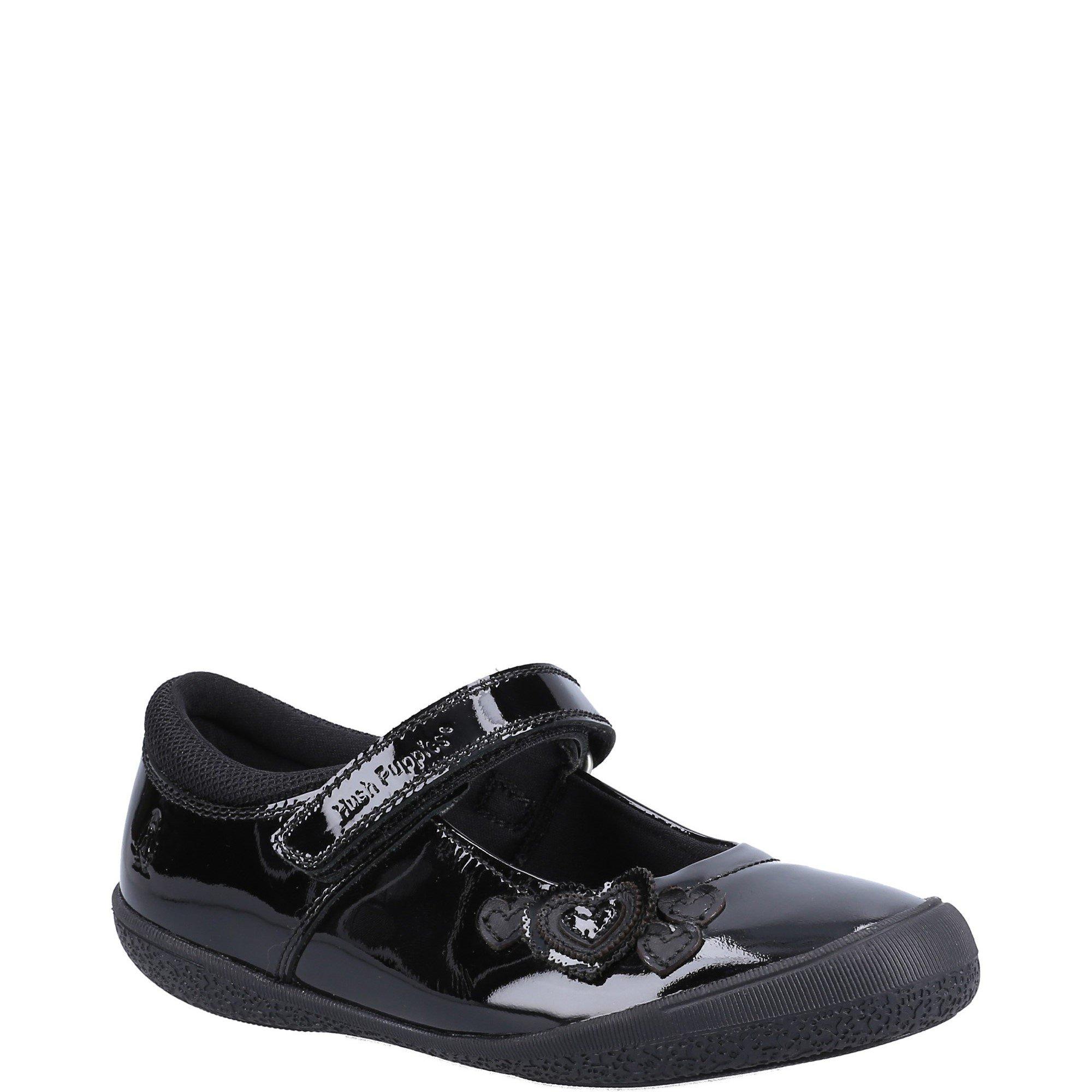 Black - Hush Puppies - Rosanna Patent Junior - 2