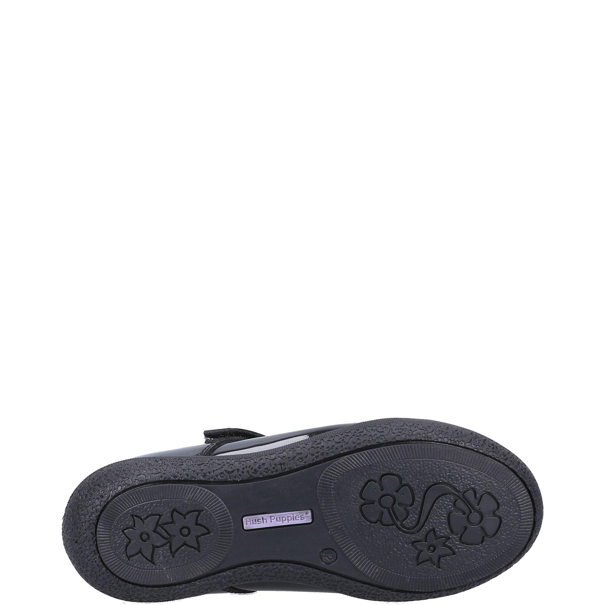 Black - Hush Puppies - Rosanna Patent Junior - 4