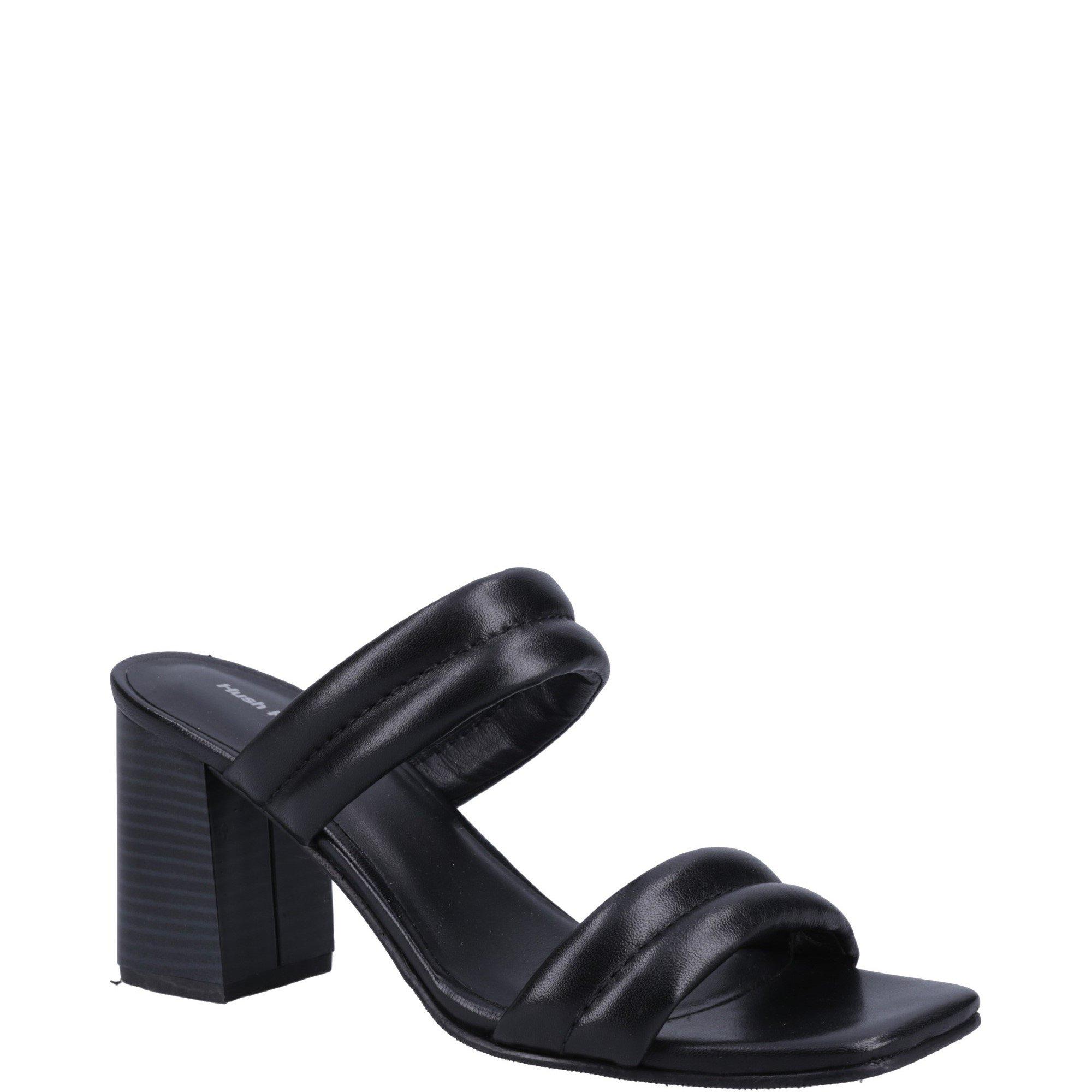 Black - Hush Puppies - Katie Heeled Sandal - 2