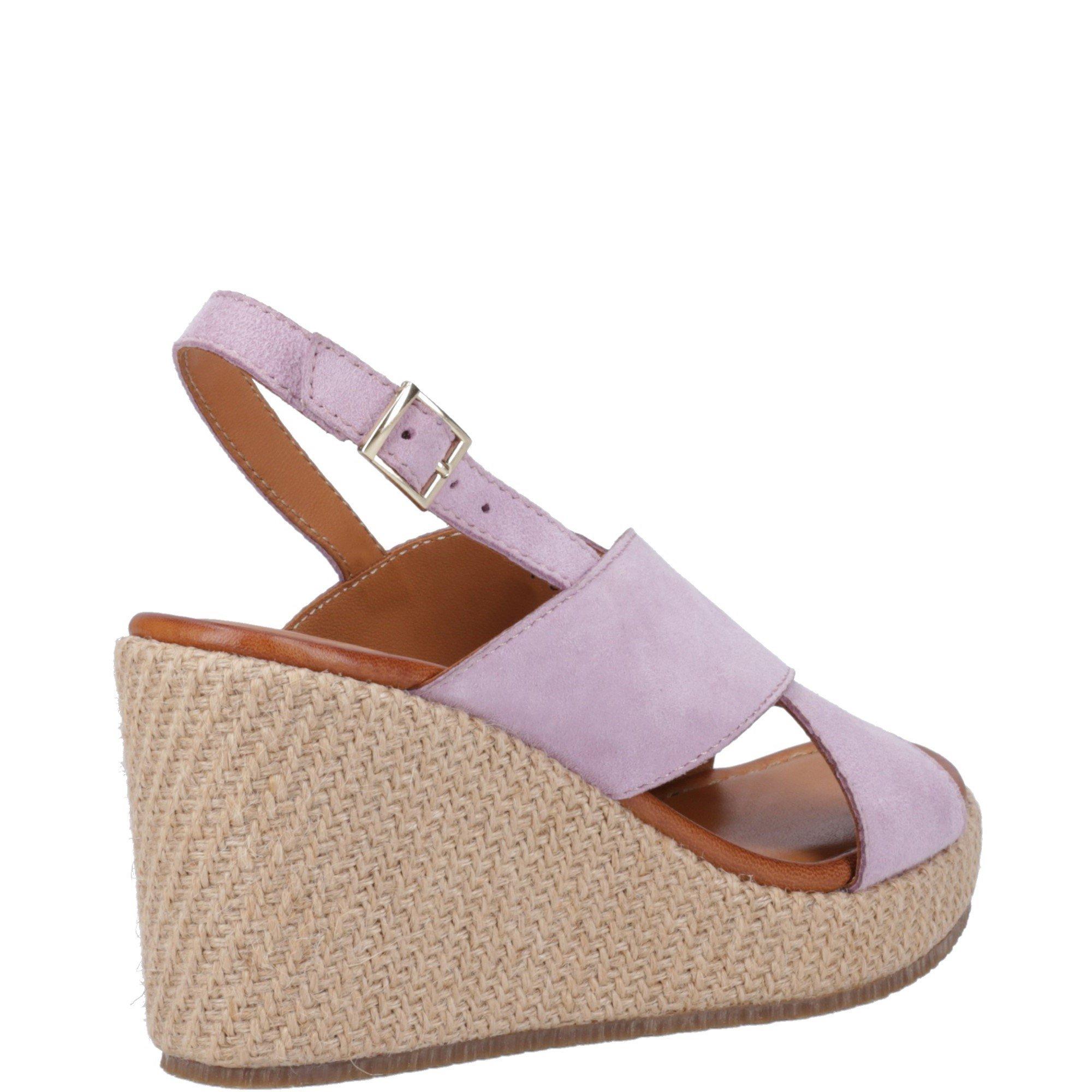 Lilac - Hush Puppies - Perrie Wedge Sandal - 3