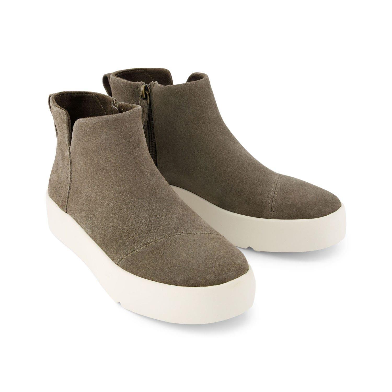 Green - Toms - Verona Mid Boots - 2